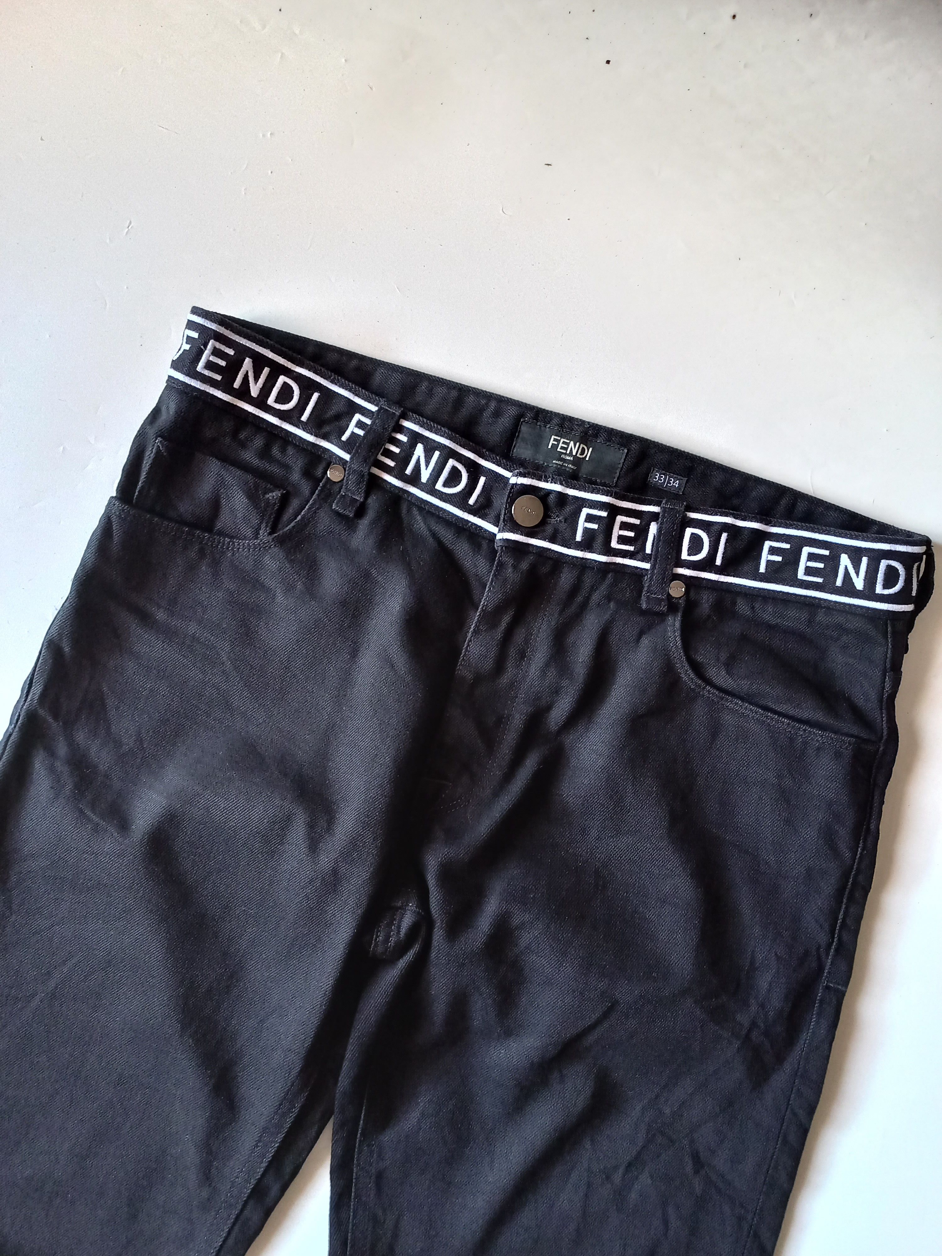 Fendi Fendi Denim pants Size US 33 - 5 Thumbnail