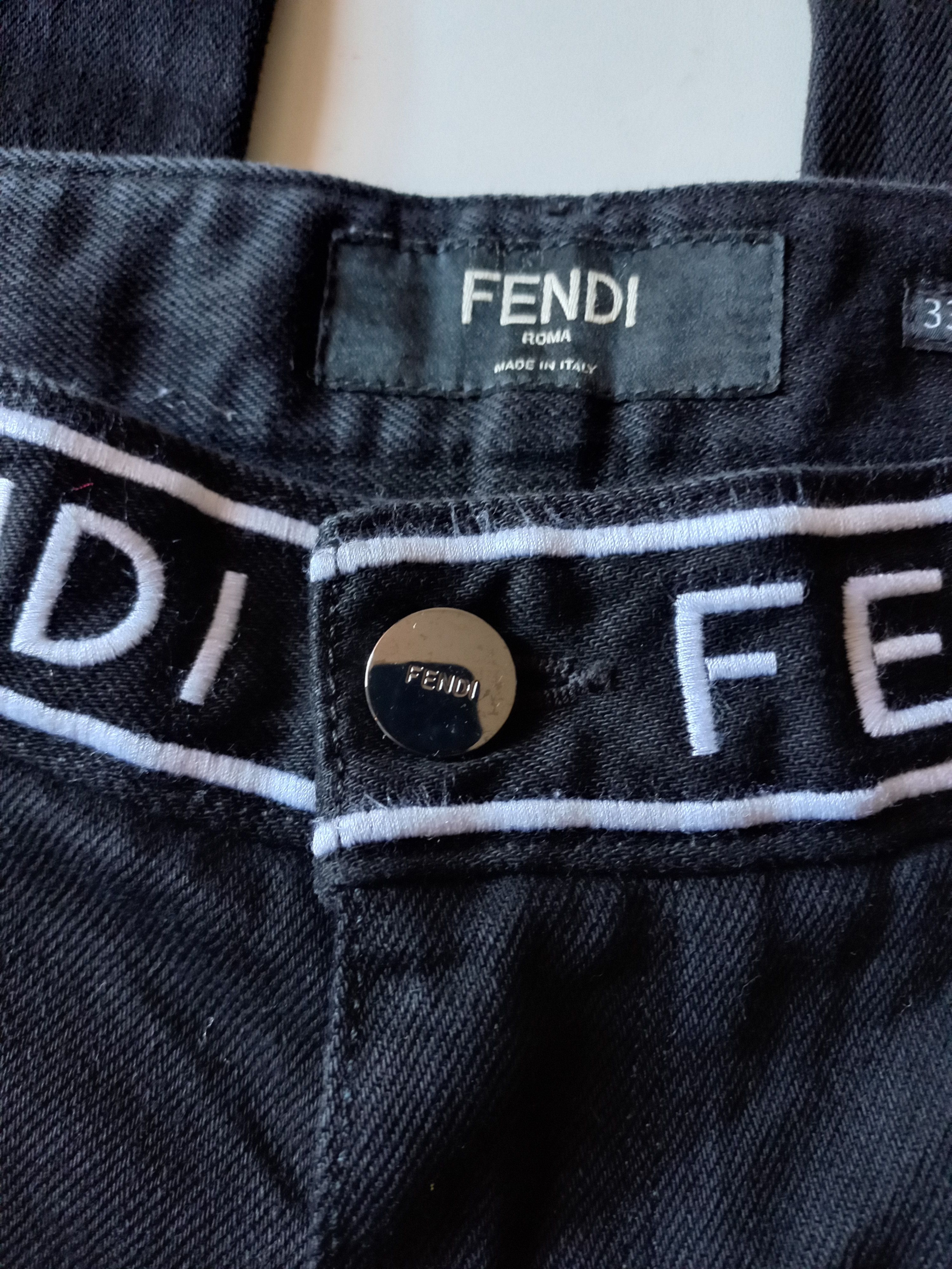 Fendi Fendi Denim pants Size US 33 - 4 Thumbnail