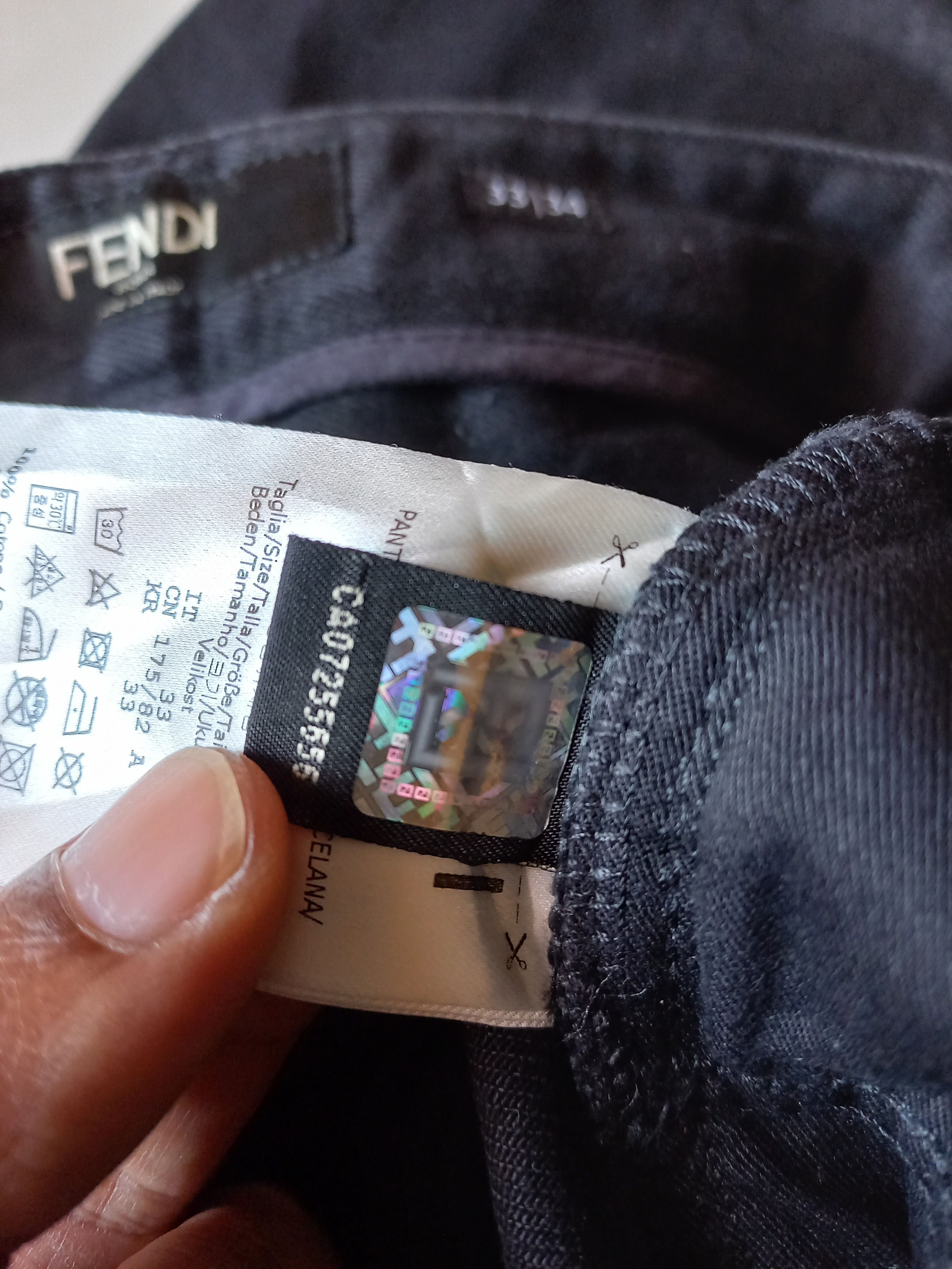 Fendi Fendi Denim pants Size US 33 - 8 Thumbnail