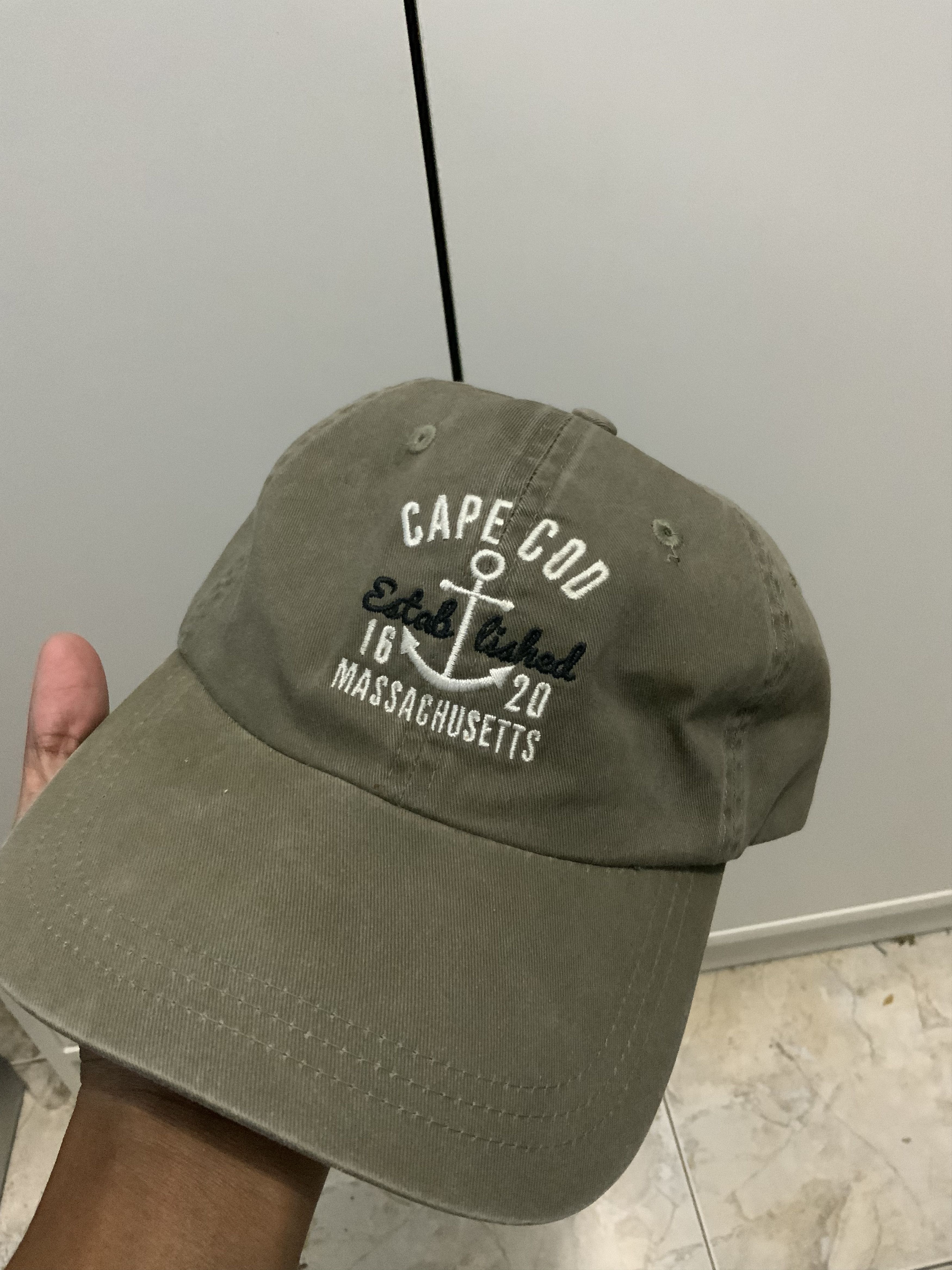 Vintage Cape Cod Massachusetts Leather Ahead Hat Size ONE SIZE - 12 Thumbnail