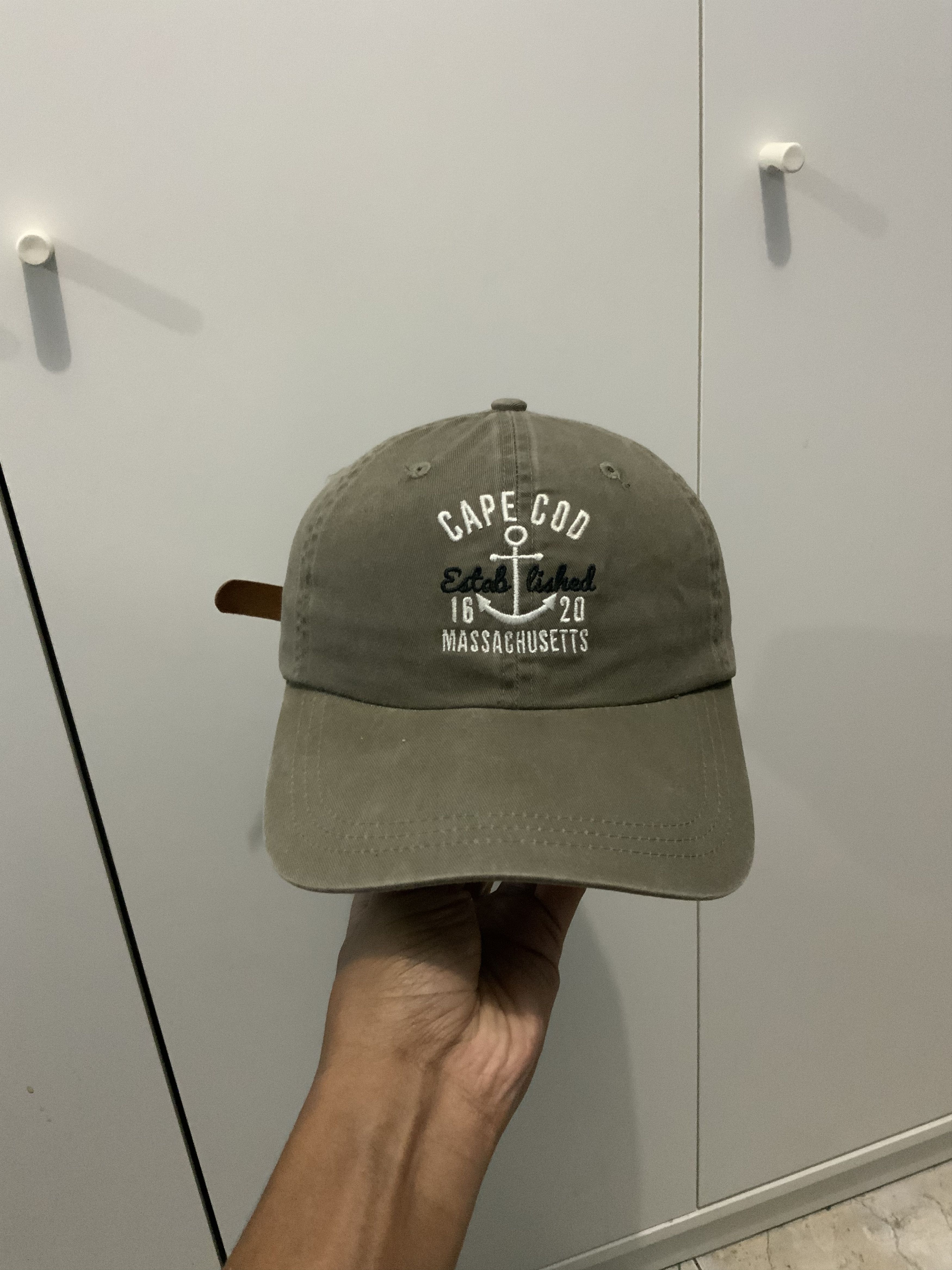 Vintage Cape Cod Massachusetts Leather Ahead Hat Size ONE SIZE - 2 Thumbnail