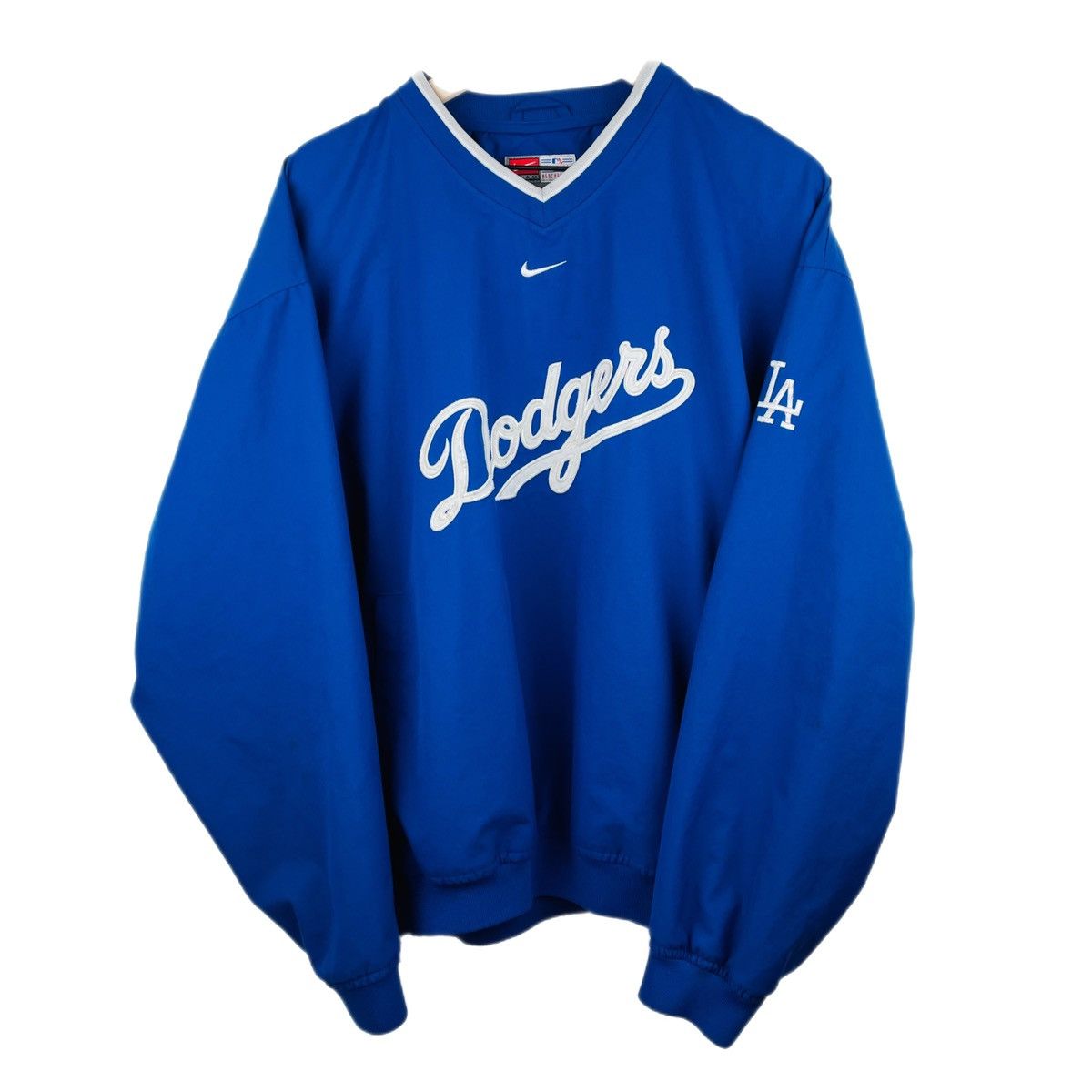 Los Angeles Dodgers Nike Vintage Vintage Nike LA Dodgers Center Swoosh Windbreaker Jacket Grailed