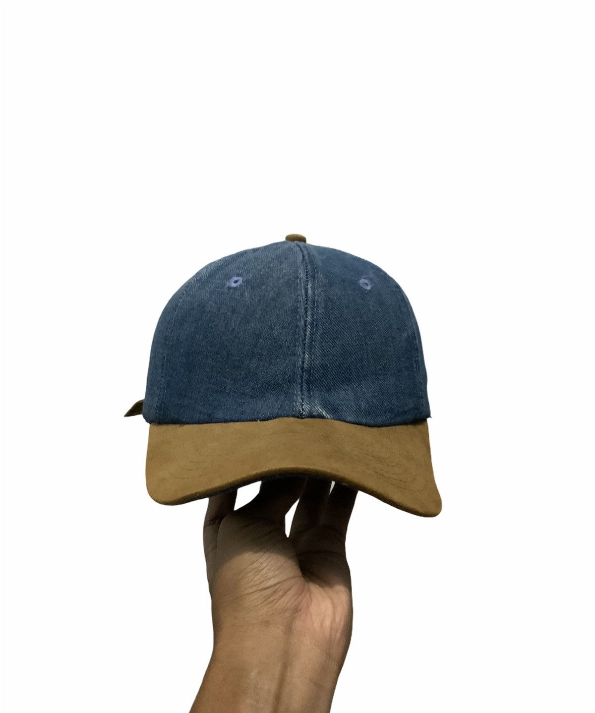 Jean Denim Jeans Blue Plain Hat Size ONE SIZE - 2 Thumbnail