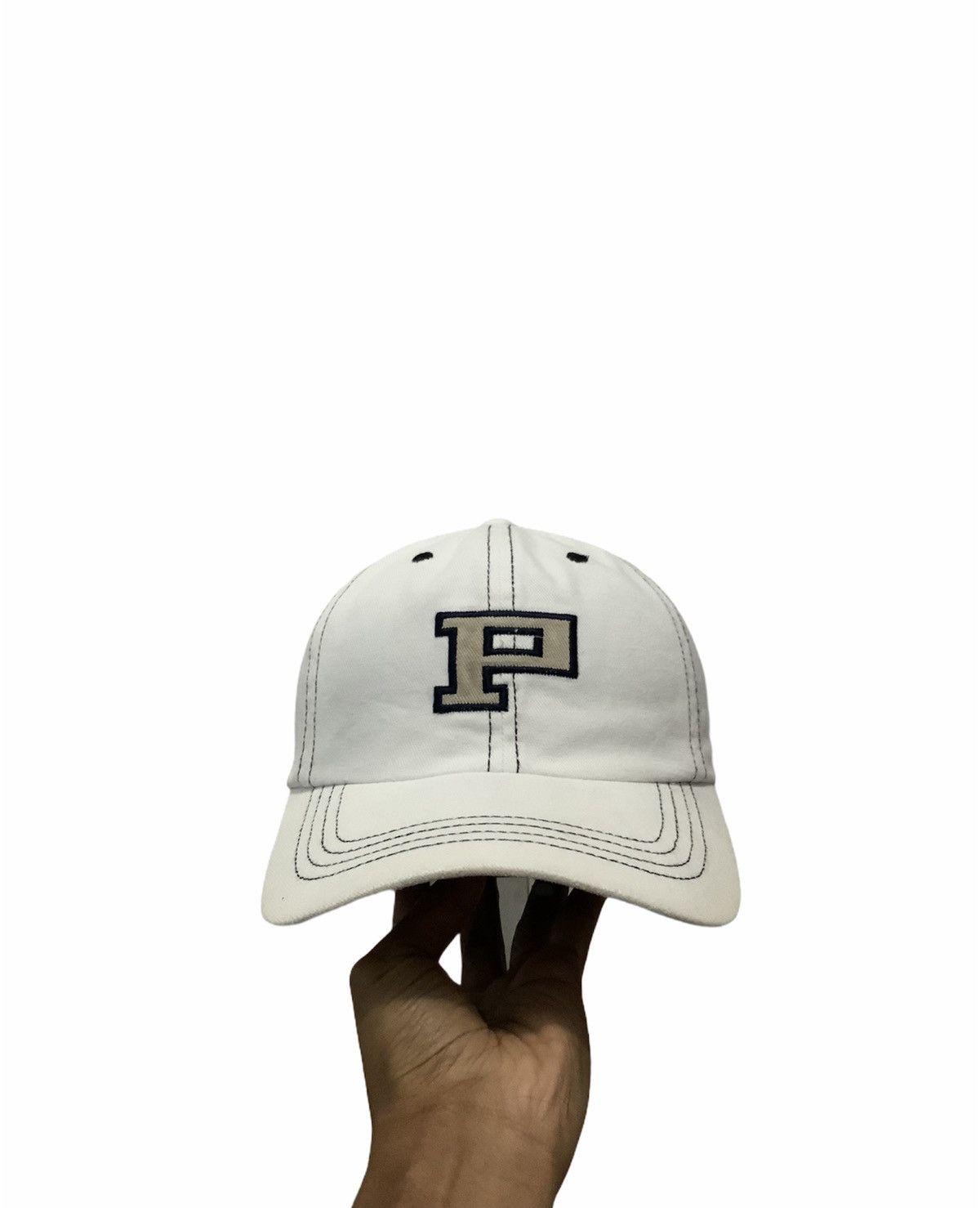 Japanese Brand Streetwear "P" Embroidered Archive Hat Size ONE SIZE - 1 Thumbnail