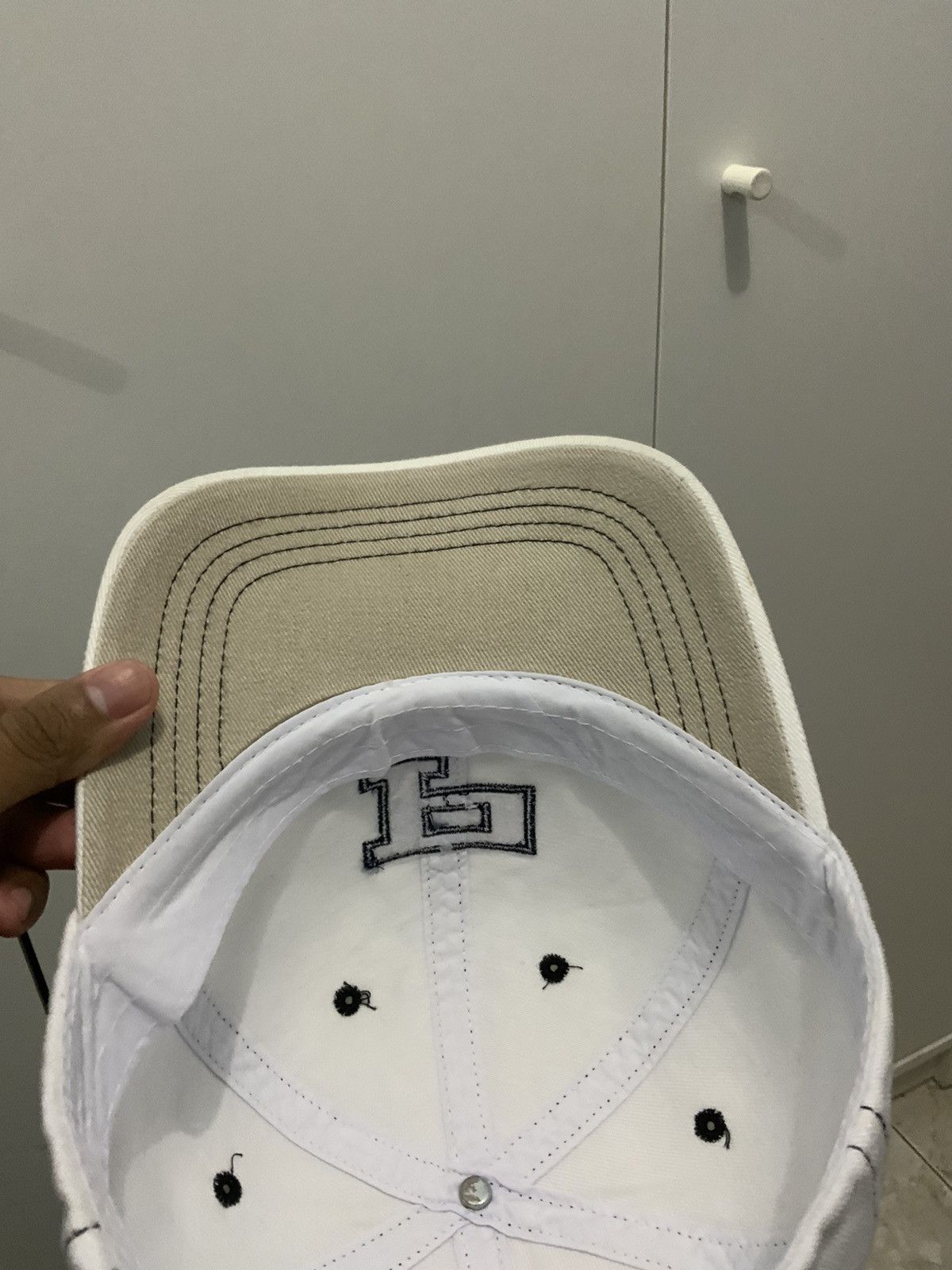 Japanese Brand Streetwear "P" Embroidered Archive Hat Size ONE SIZE - 10 Thumbnail