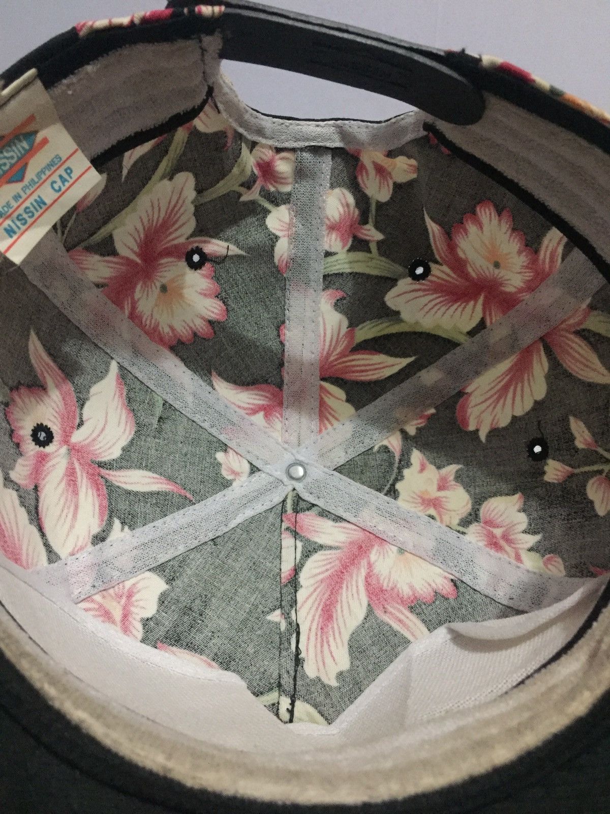 If Six Was Nine Art Flora Printed Japan Nissin Hat Cap Size ONE SIZE - 12 Thumbnail