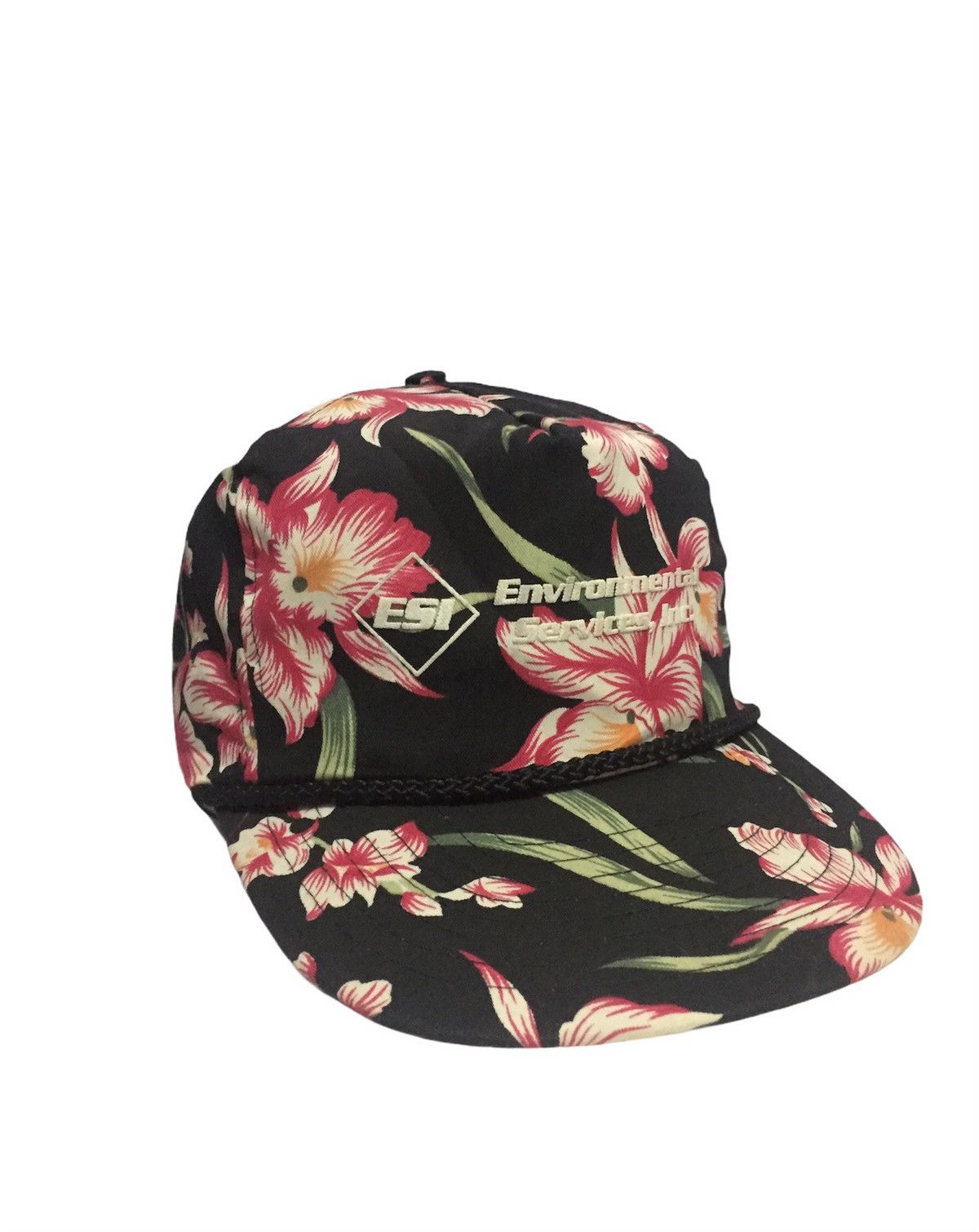 If Six Was Nine Art Flora Printed Japan Nissin Hat Cap Size ONE SIZE - 2 Thumbnail