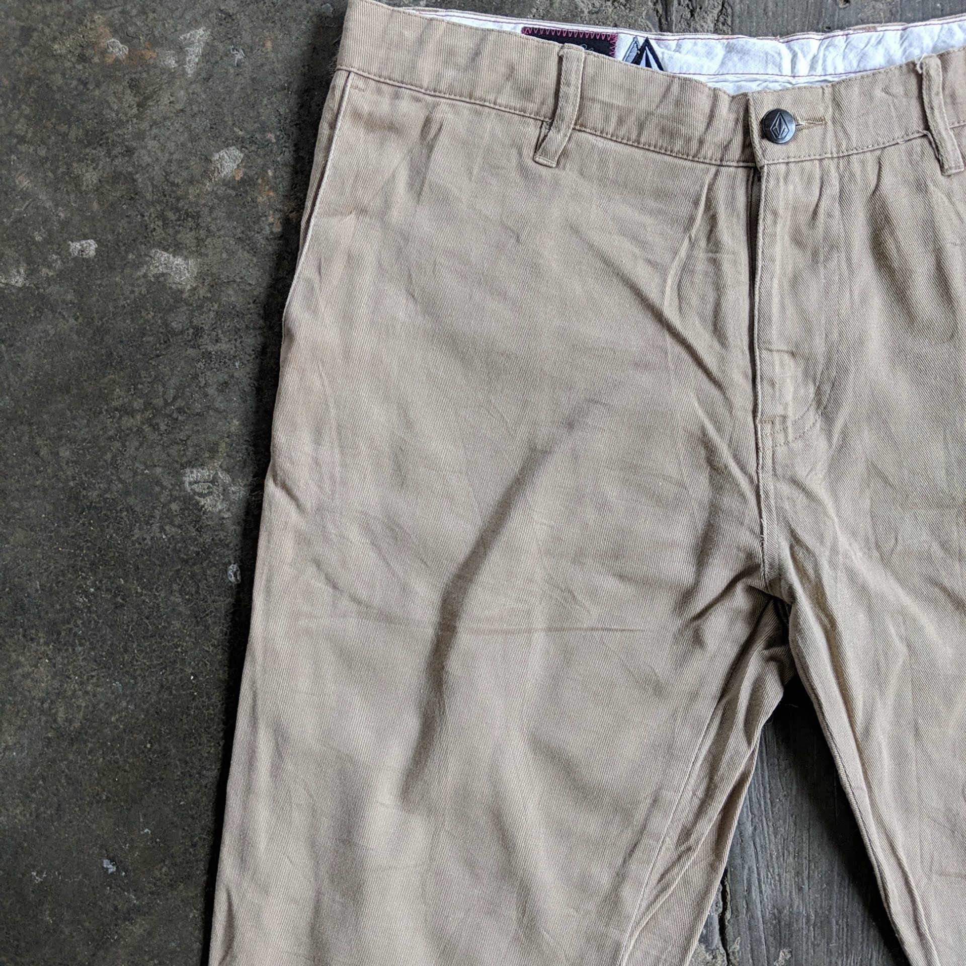 Japanese Brand Vintage Japanese Volcom Casual Trousers Pants Rusty Pants Size US 34 / EU 50 - 3 Thumbnail