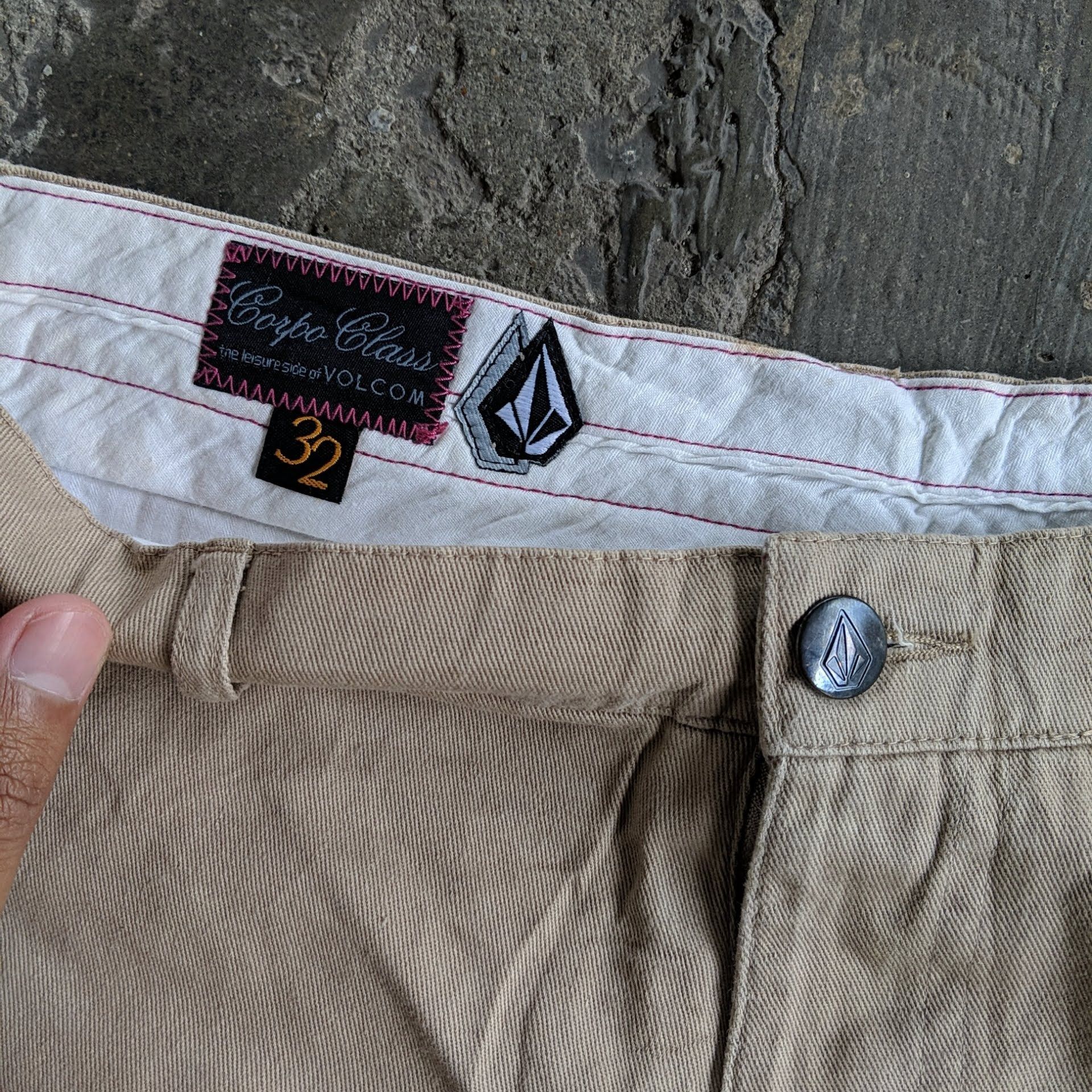 Japanese Brand Vintage Japanese Volcom Casual Trousers Pants Rusty Pants Size US 34 / EU 50 - 6 Thumbnail