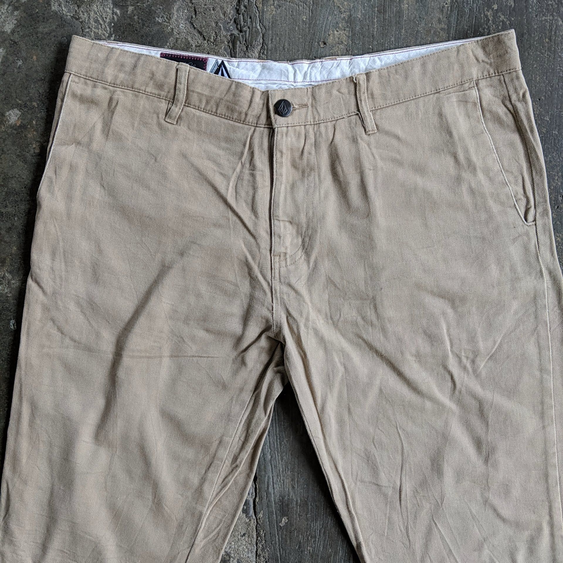 Japanese Brand Vintage Japanese Volcom Casual Trousers Pants Rusty Pants Size US 34 / EU 50 - 2 Thumbnail