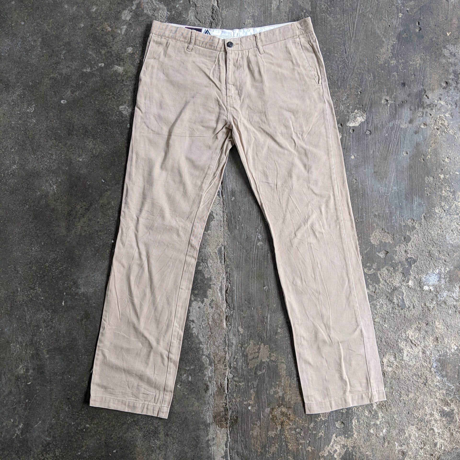 Japanese Brand Vintage Japanese Volcom Casual Trousers Pants Rusty Pants Size US 34 / EU 50 - 1 Thumbnail
