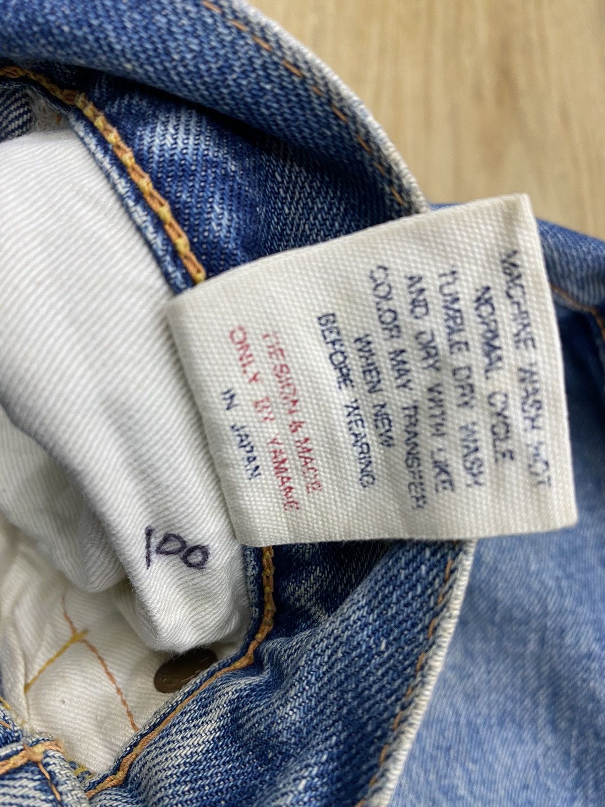 Evisu × Japanese Brand × Vintage size 30x29.5 vintage evisu made in JAPAN Size US 30 / EU 46 - 5 Thumbnail