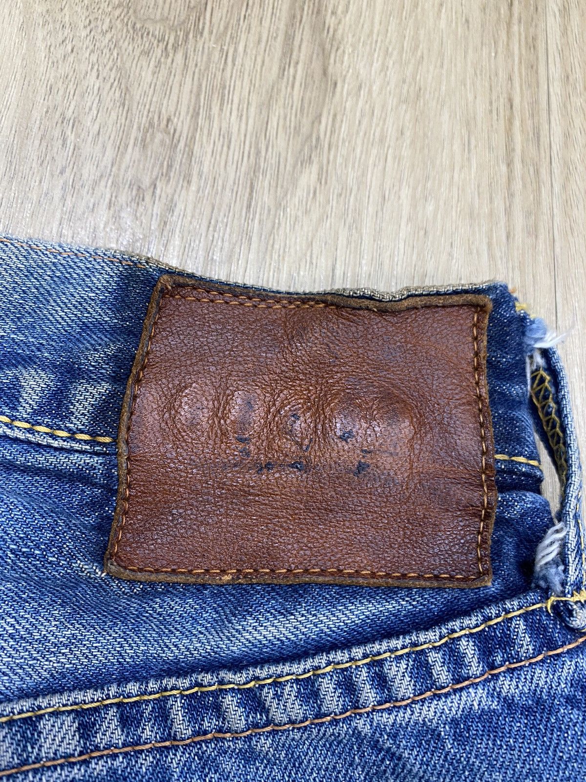 Evisu × Japanese Brand × Vintage size 30x29.5 vintage evisu made in JAPAN Size US 30 / EU 46 - 12 Thumbnail
