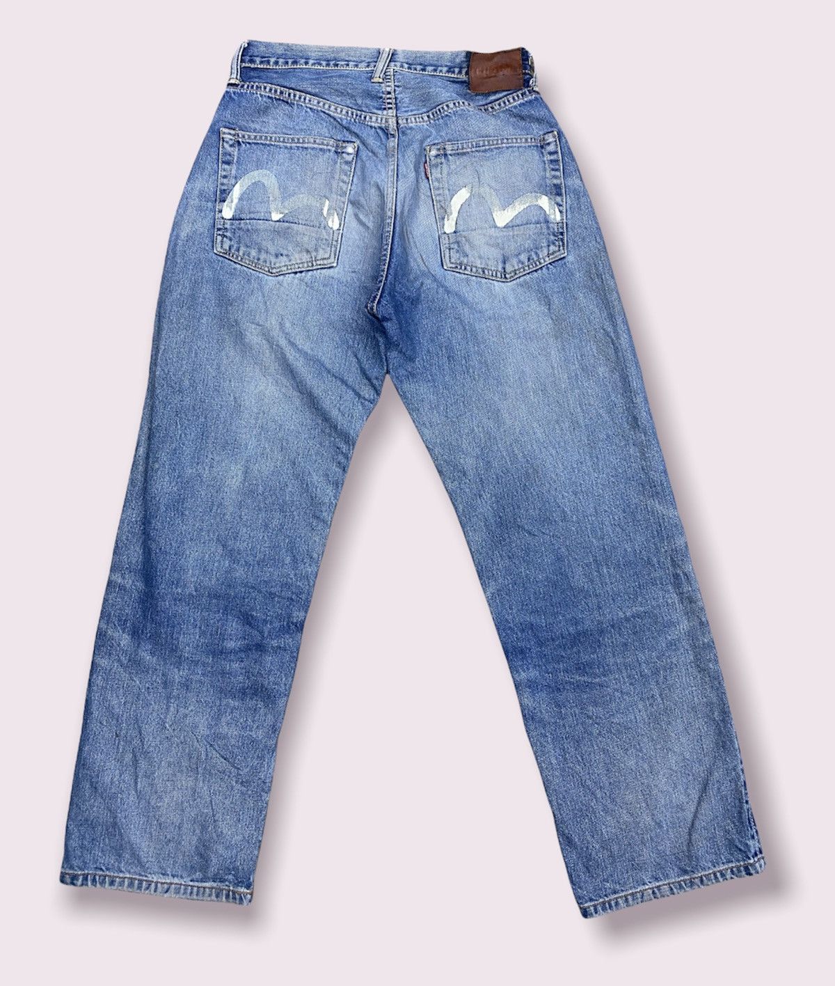 Evisu × Japanese Brand × Vintage size 30x29.5 vintage evisu made in JAPAN Size US 30 / EU 46 - 1 Thumbnail
