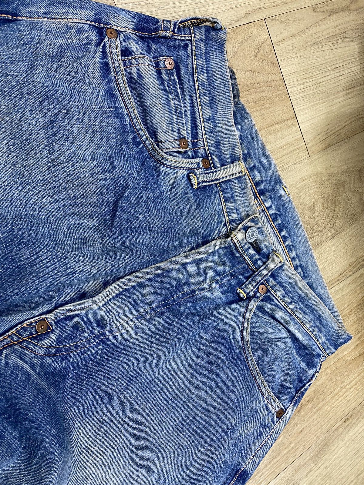 Evisu × Japanese Brand × Vintage size 30x29.5 vintage evisu made in JAPAN Size US 30 / EU 46 - 8 Thumbnail