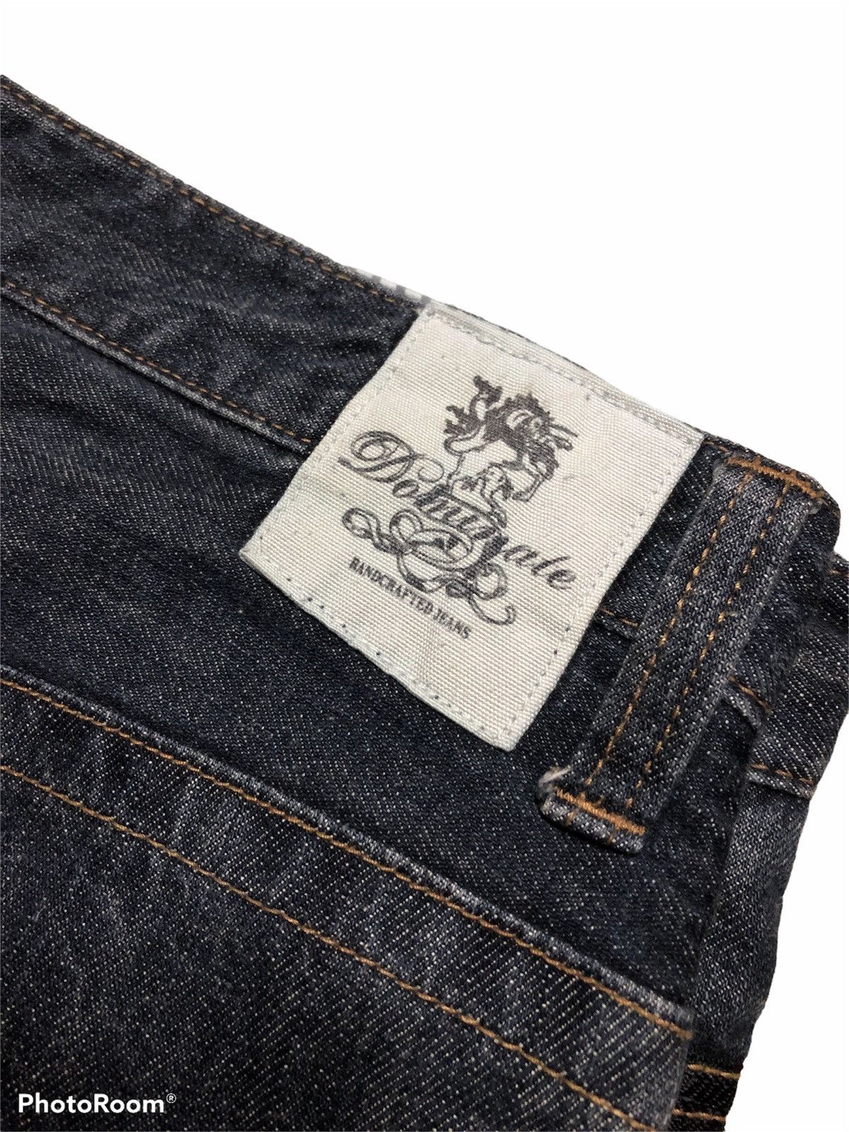 Japanese Brand BUCKLE BACK ZIPPER WASHED BLUE DENIM BY DOMINATE JEANS Size US 34 / EU 50 - 4 Thumbnail
