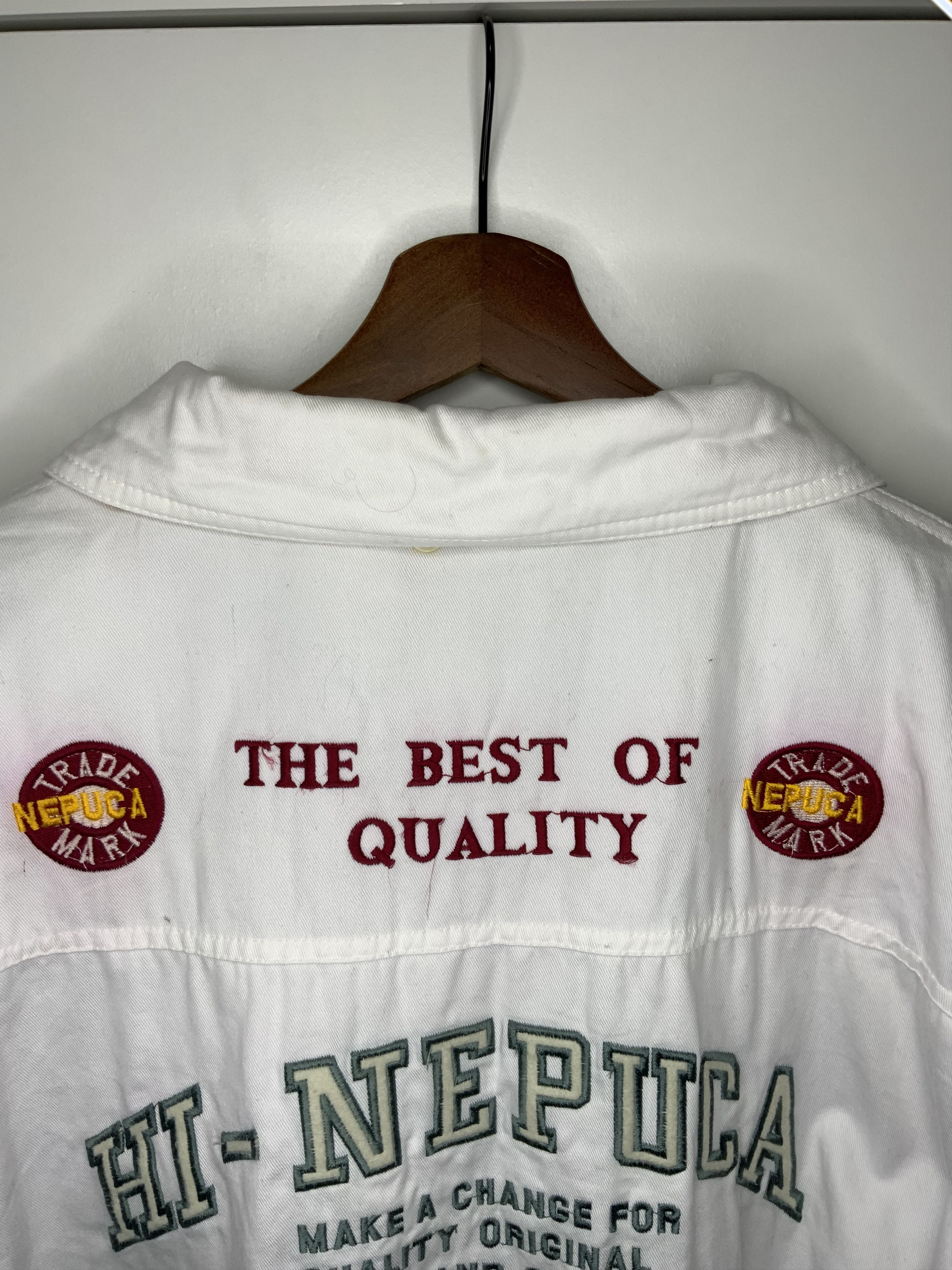 Japanese Brand Vintage Nepuca Designer Bomber Jacket Size US L / EU 52-54 / 3 - 10 Thumbnail