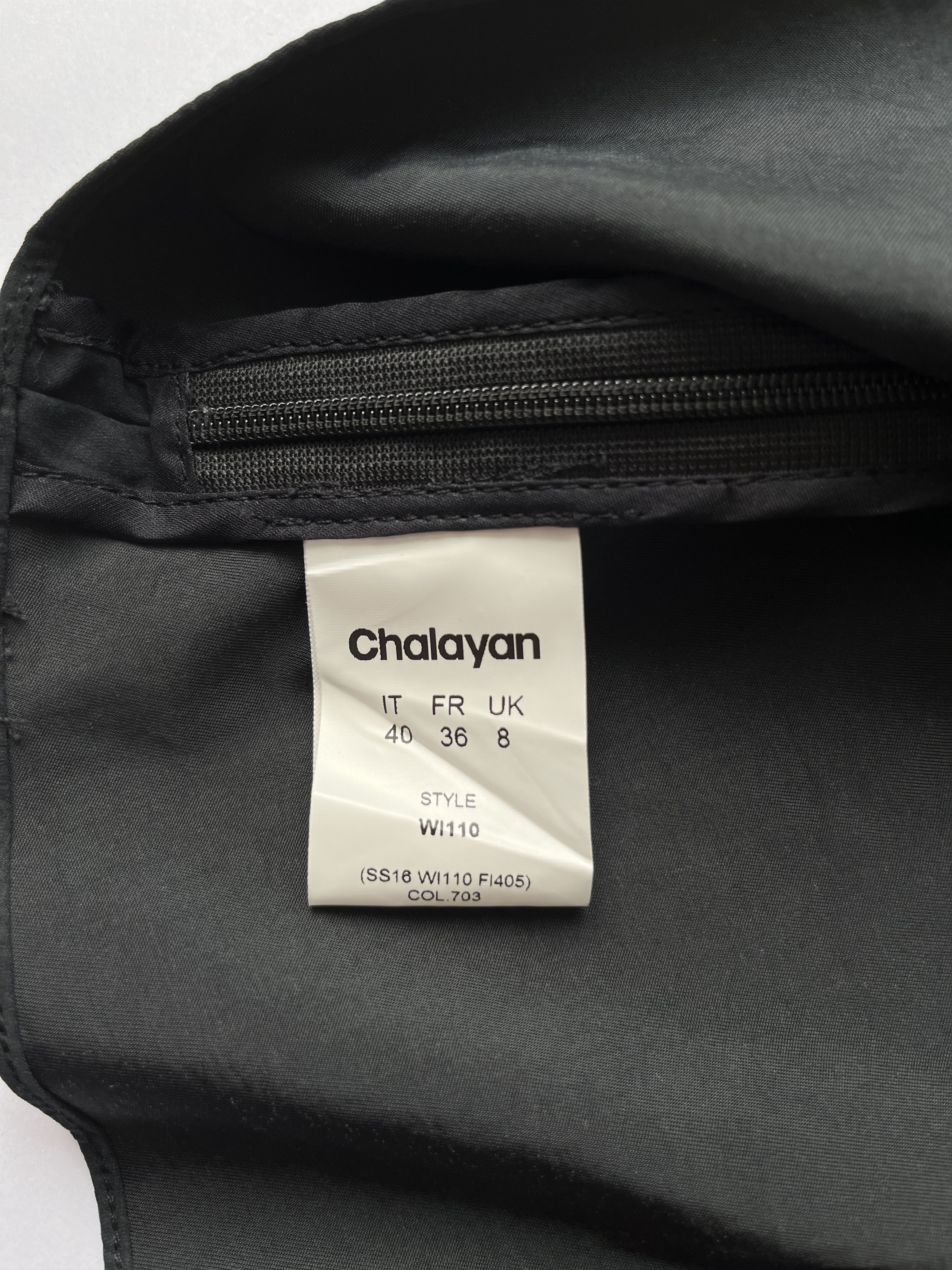 Hussein Chalayan ⚡️QUICK SALE⚡️2016 Chalayan Black Asymmetric Top Thin Straps Size S / US 4 / IT 40 - 4 Thumbnail