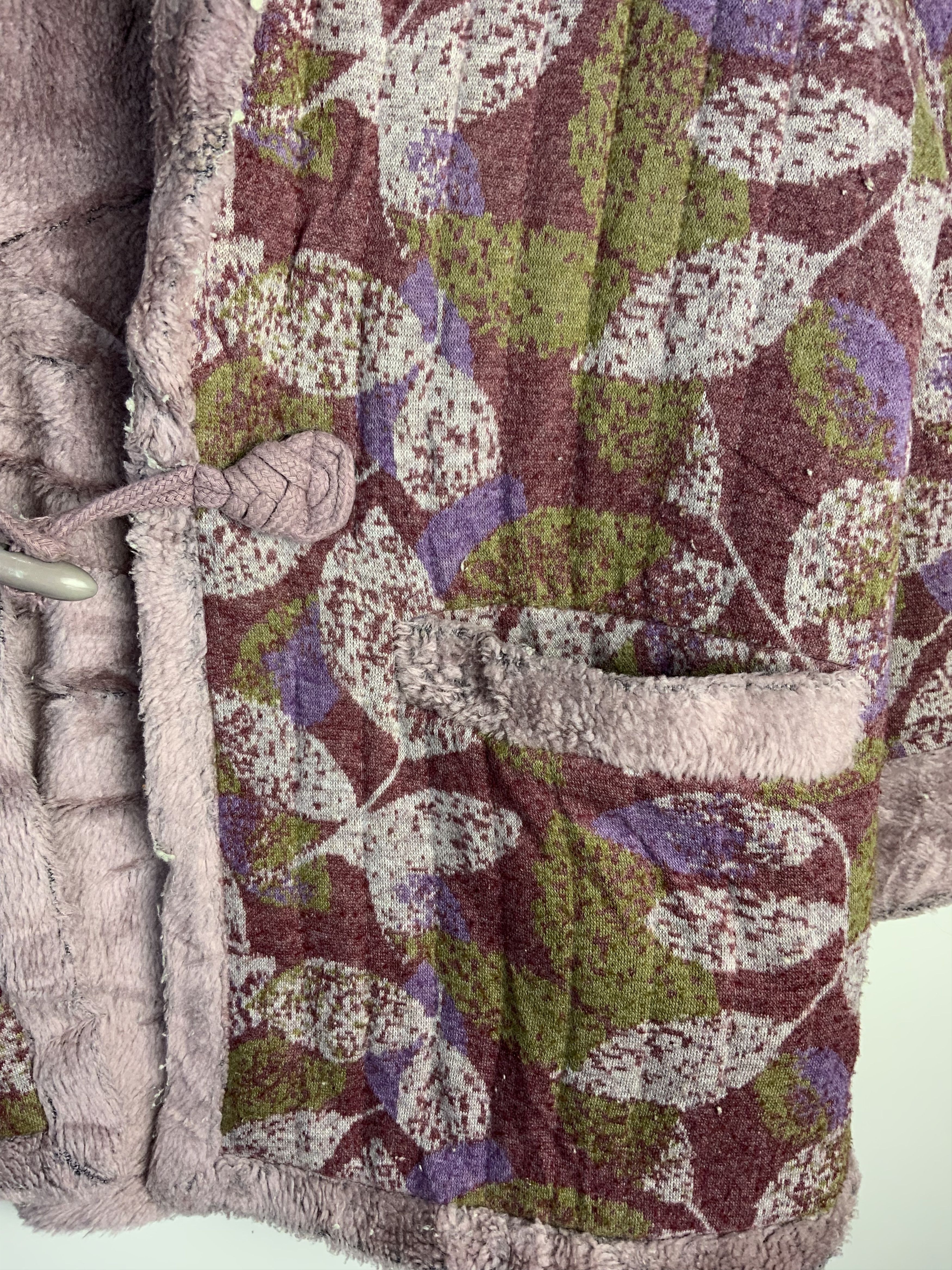 Japanese Brand Japanese Mohair Fur Multicolor Flora Kimono Size US L / EU 52-54 / 3 - 8 Thumbnail