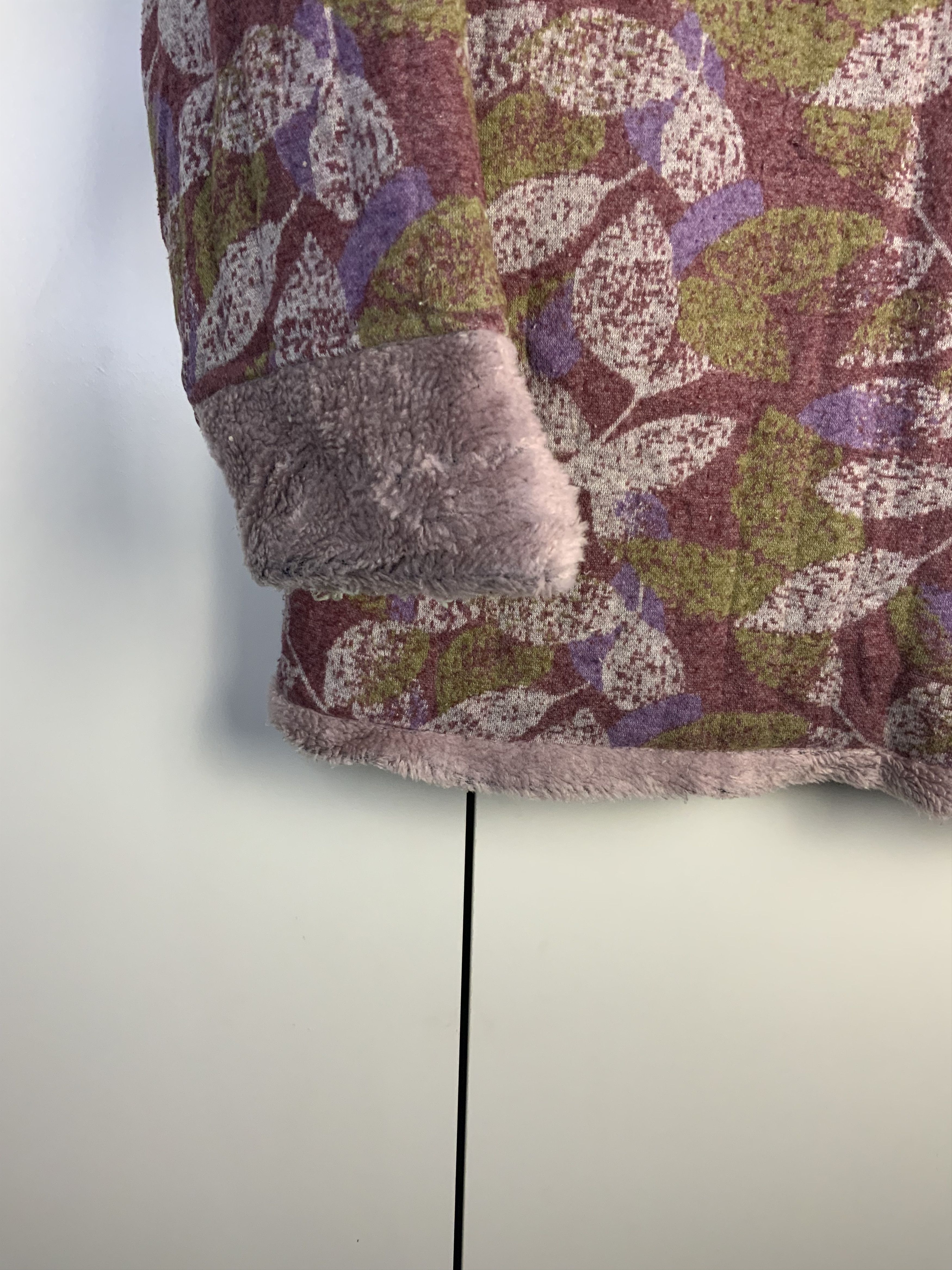 Japanese Brand Japanese Mohair Fur Multicolor Flora Kimono Size US L / EU 52-54 / 3 - 13 Thumbnail