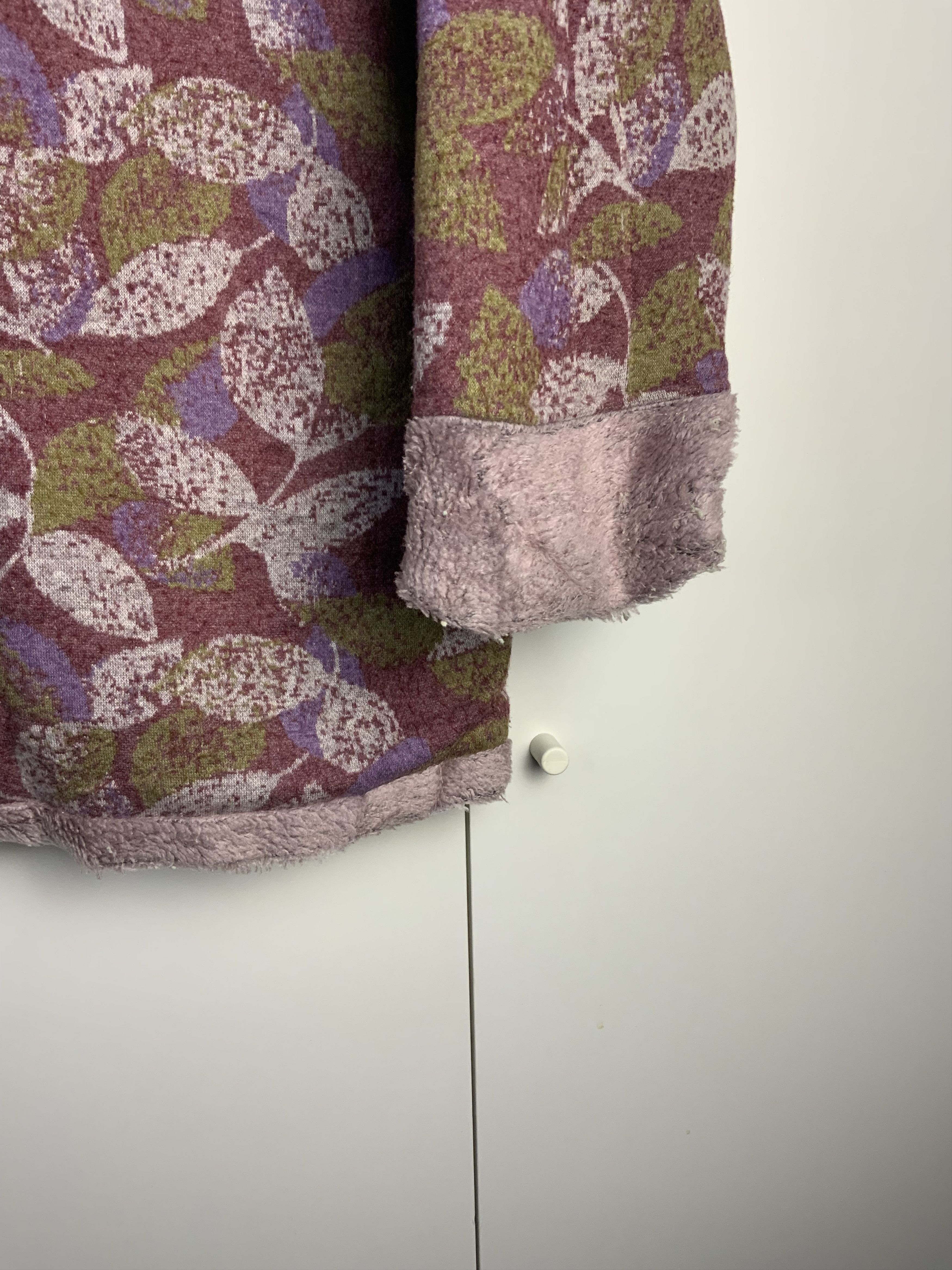 Japanese Brand Japanese Mohair Fur Multicolor Flora Kimono Size US L / EU 52-54 / 3 - 14 Thumbnail
