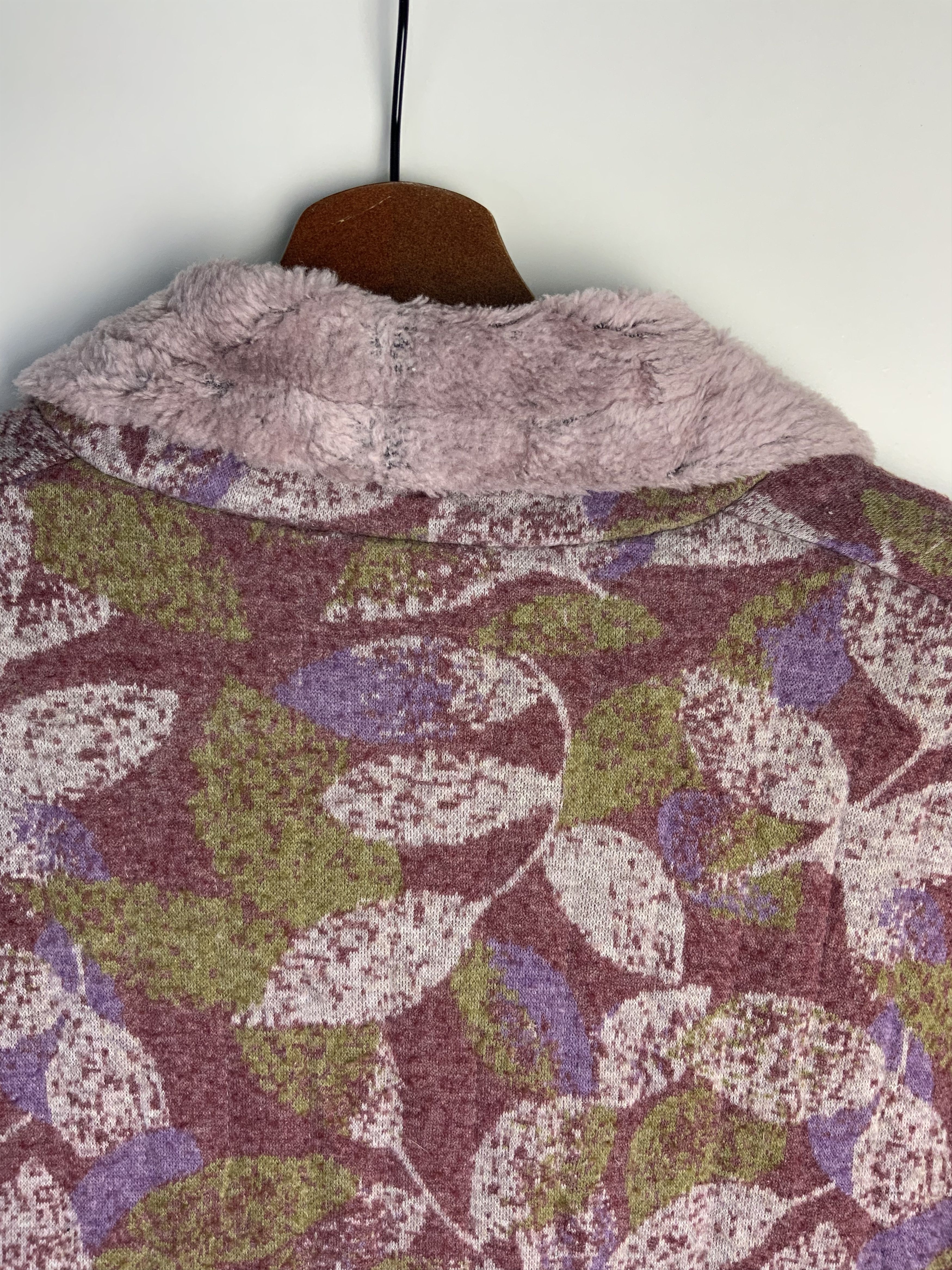 Japanese Brand Japanese Mohair Fur Multicolor Flora Kimono Size US L / EU 52-54 / 3 - 17 Thumbnail