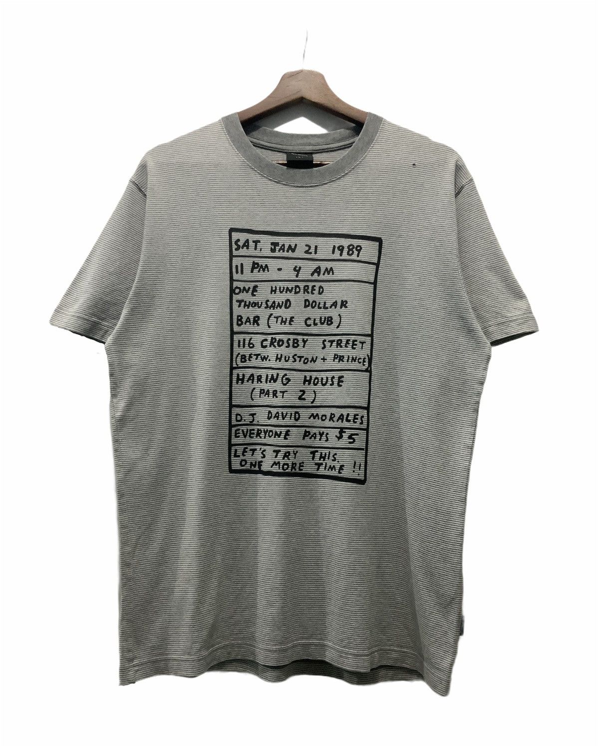Keith Haring Dj David Morales x Keith Haring Tee Size US L / EU 52-54 / 3 - 1 Thumbnail