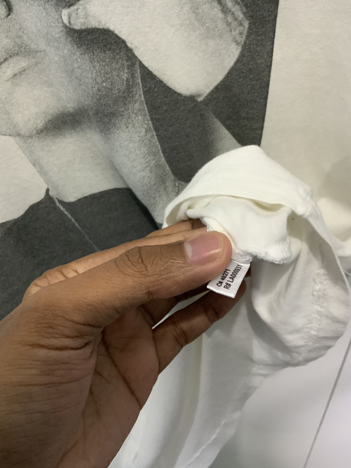 Eminem Eminem Hype Means Nothing White Tee Size US S / EU 44-46 / 1 - 20 Thumbnail