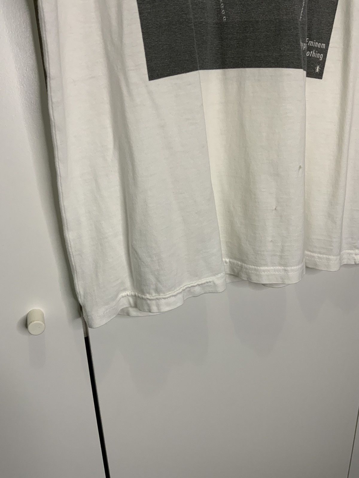 Eminem Eminem Hype Means Nothing White Tee Size US S / EU 44-46 / 1 - 9 Thumbnail