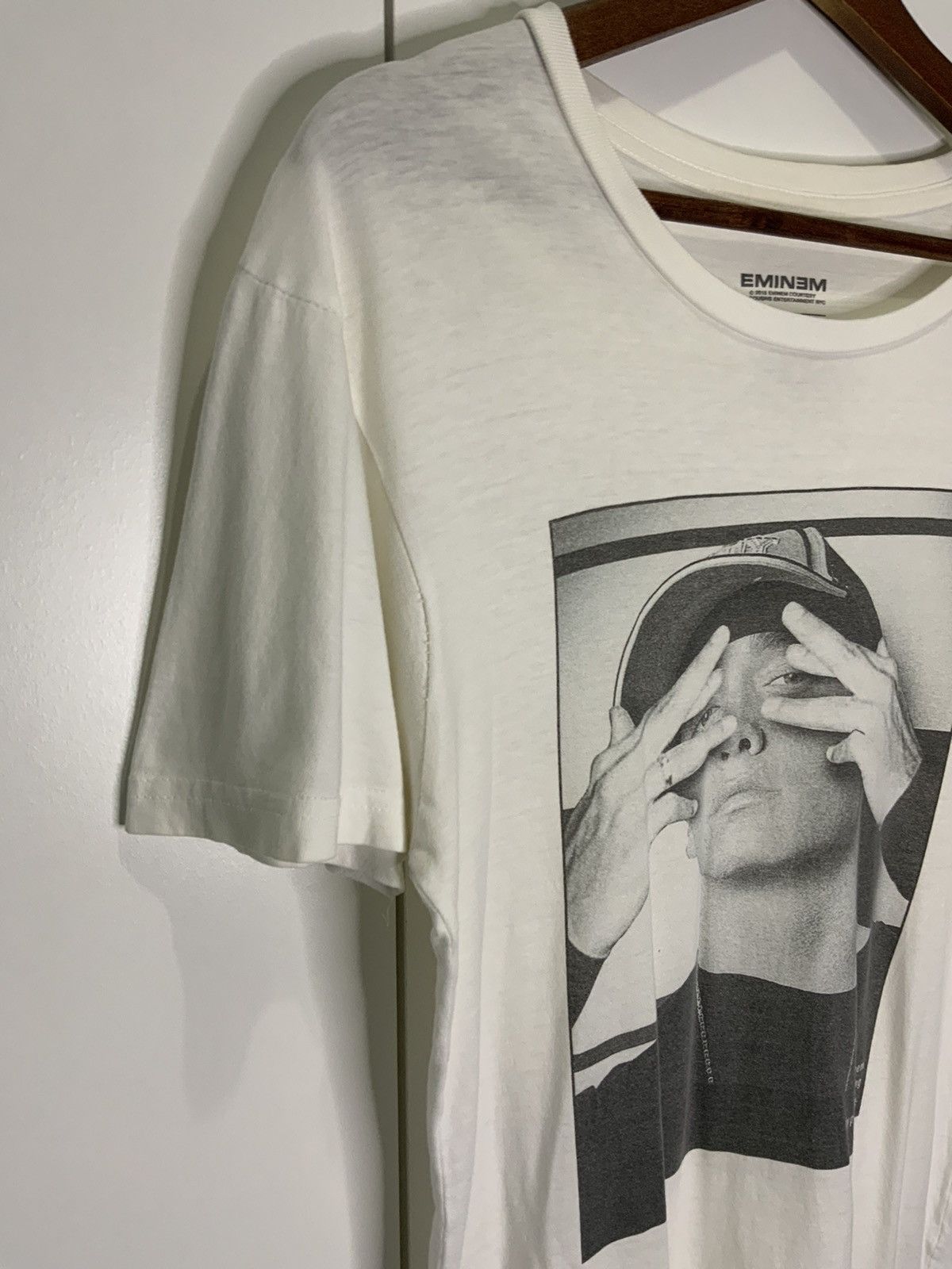 Eminem Eminem Hype Means Nothing White Tee Size US S / EU 44-46 / 1 - 7 Thumbnail