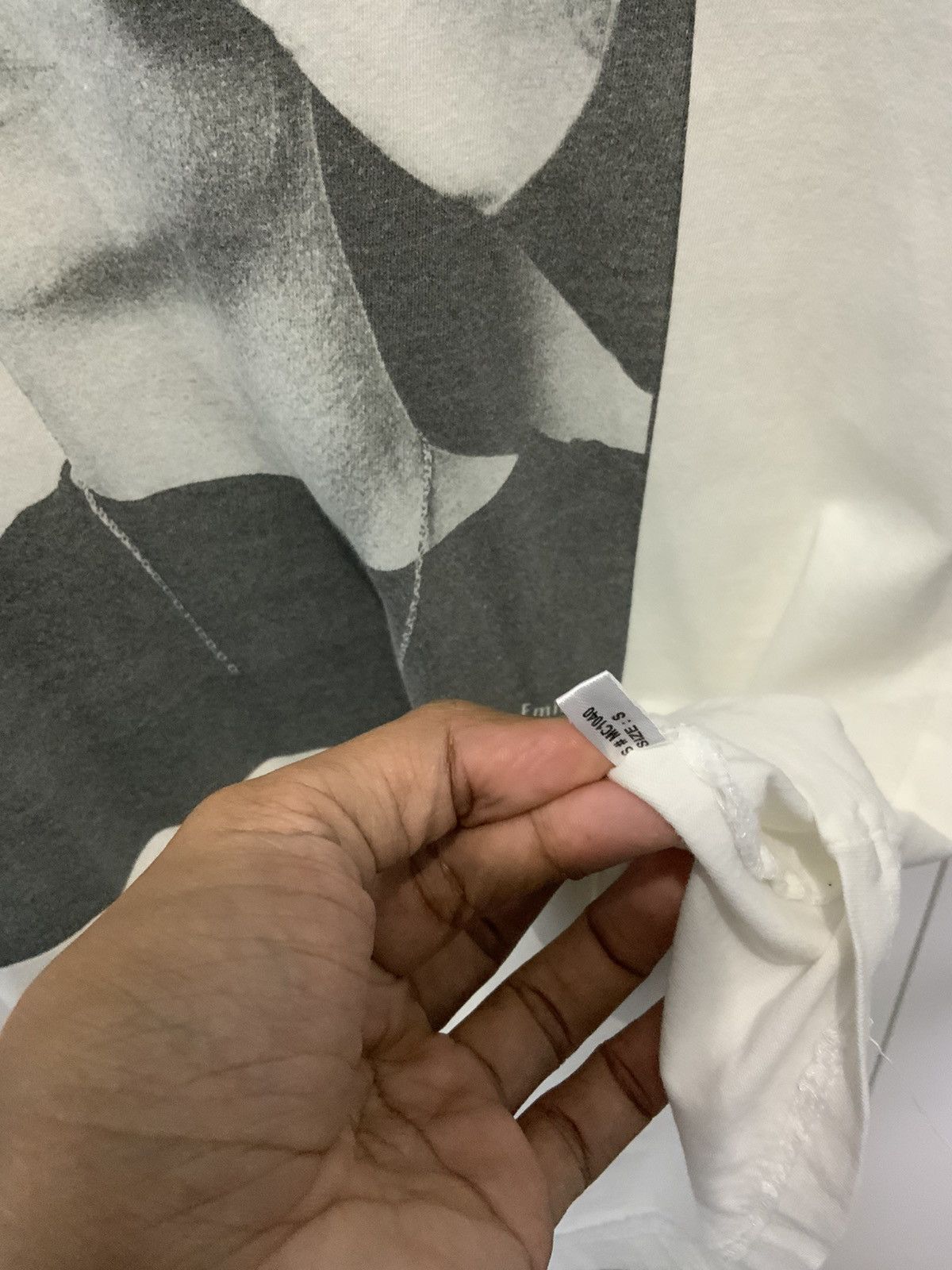 Eminem Eminem Hype Means Nothing White Tee Size US S / EU 44-46 / 1 - 21 Thumbnail