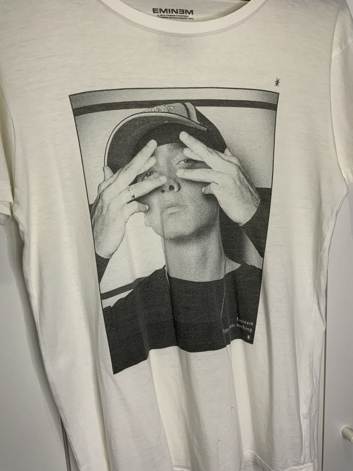 Eminem Eminem Hype Means Nothing White Tee Size US S / EU 44-46 / 1 - 12 Thumbnail