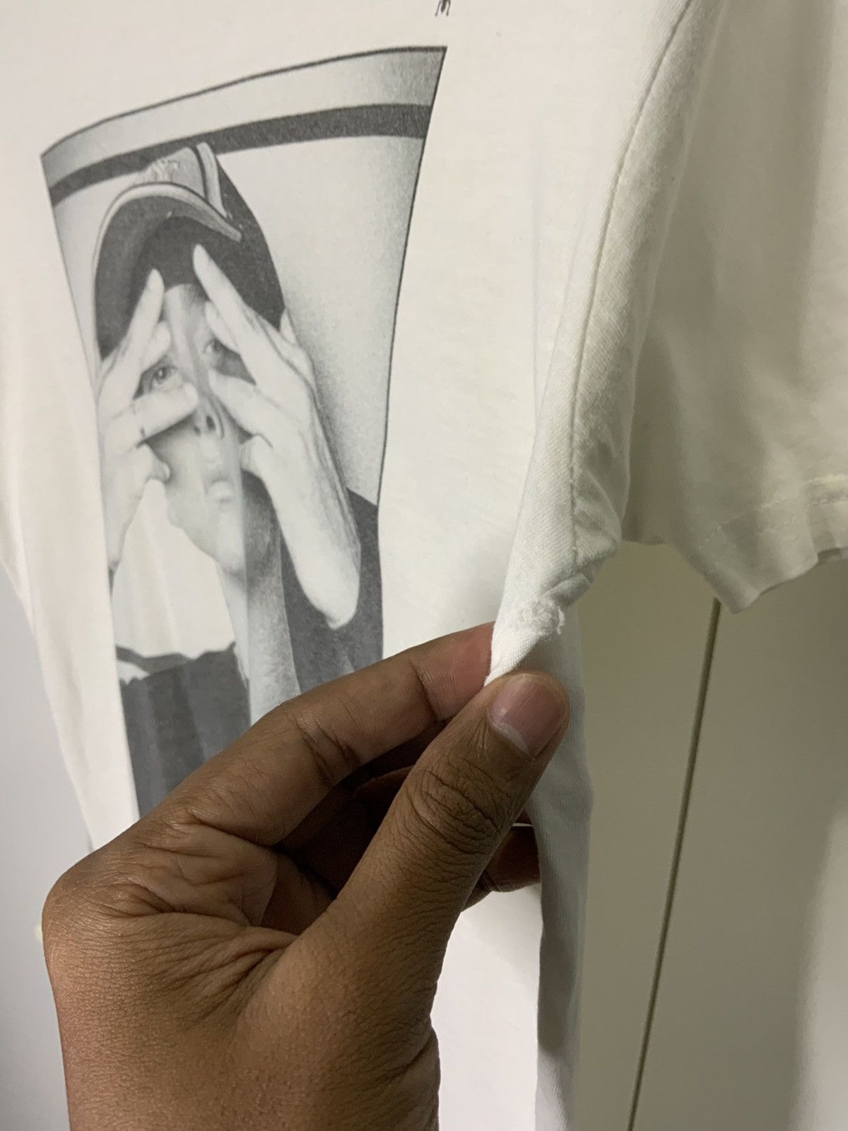 Eminem Eminem Hype Means Nothing White Tee Size US S / EU 44-46 / 1 - 6 Thumbnail
