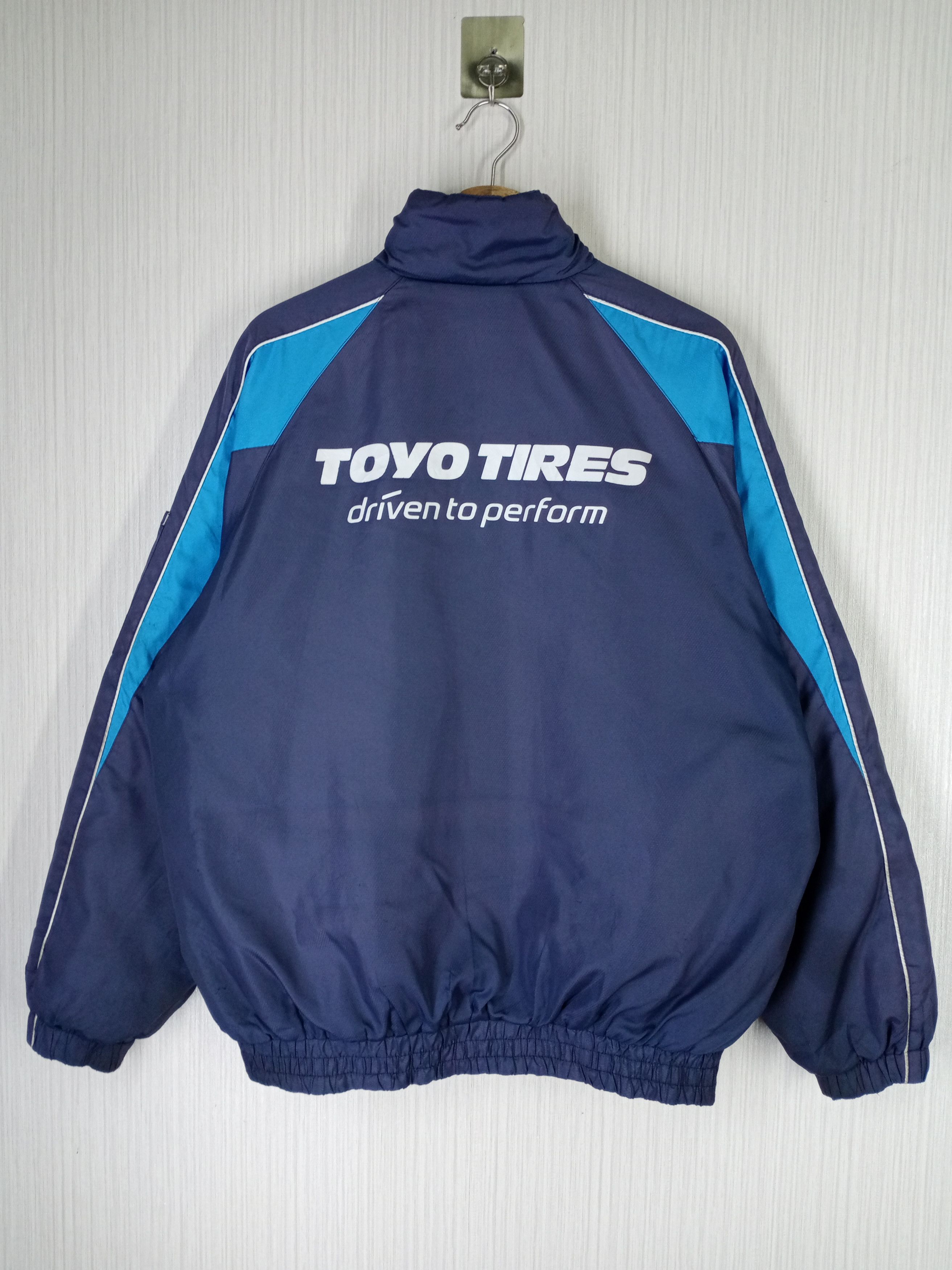 Japanese Brand Vintage Toyo Tires Jacket Size US XL / EU 56 / 4 - 1 Thumbnail
