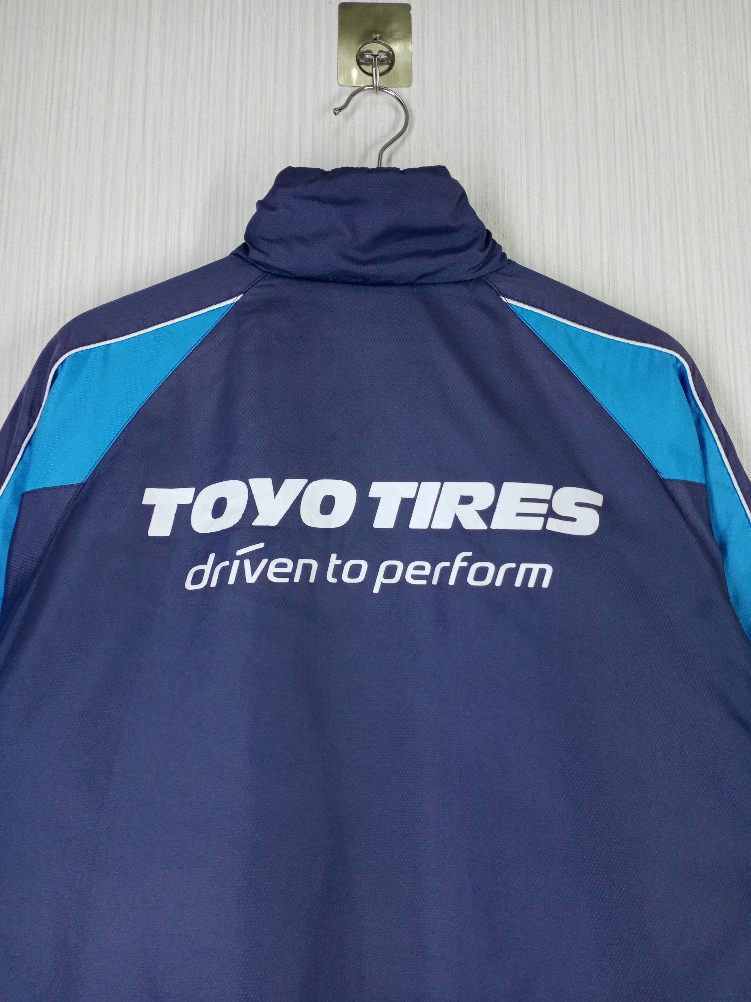 Japanese Brand Vintage Toyo Tires Jacket Size US XL / EU 56 / 4 - 4 Thumbnail