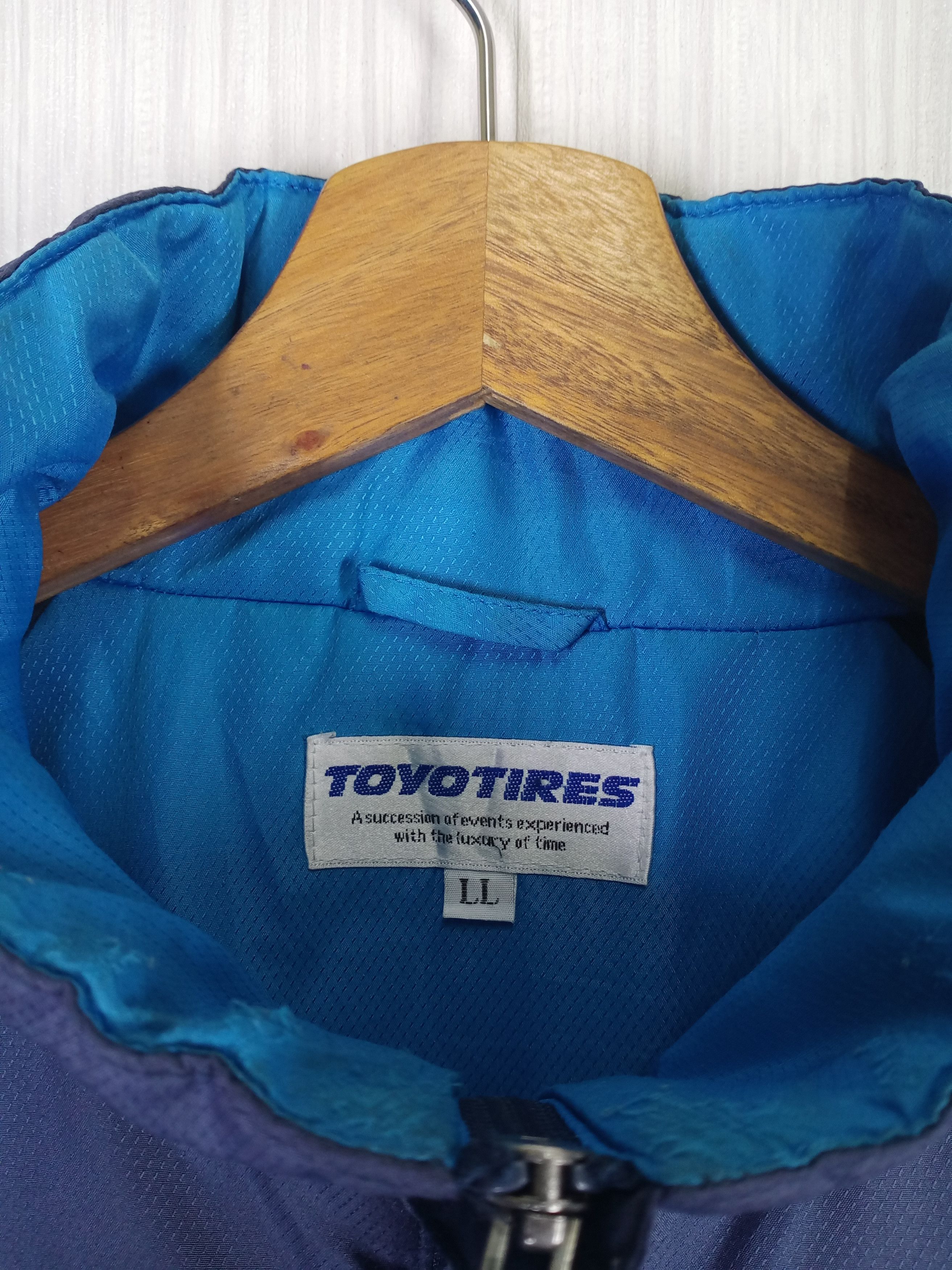 Japanese Brand Vintage Toyo Tires Jacket Size US XL / EU 56 / 4 - 5 Thumbnail