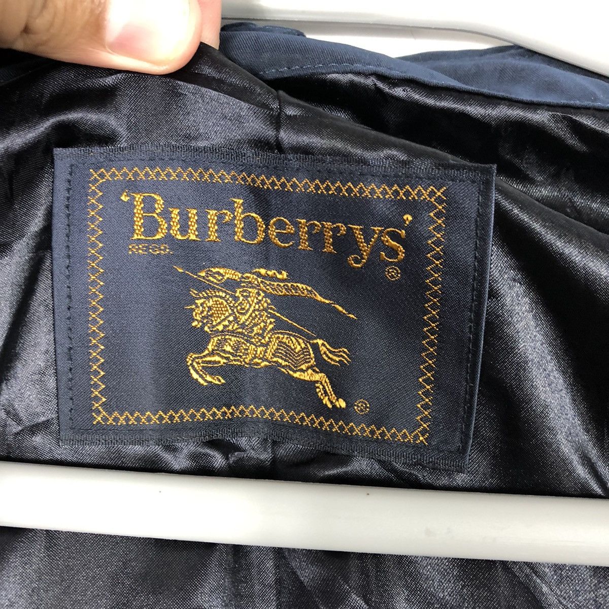 Burberry ❤️Authentic❤️Burberrys Casual Hoodie Suede Long Light Jacket Size US L / EU 52-54 / 3 - 18 Thumbnail