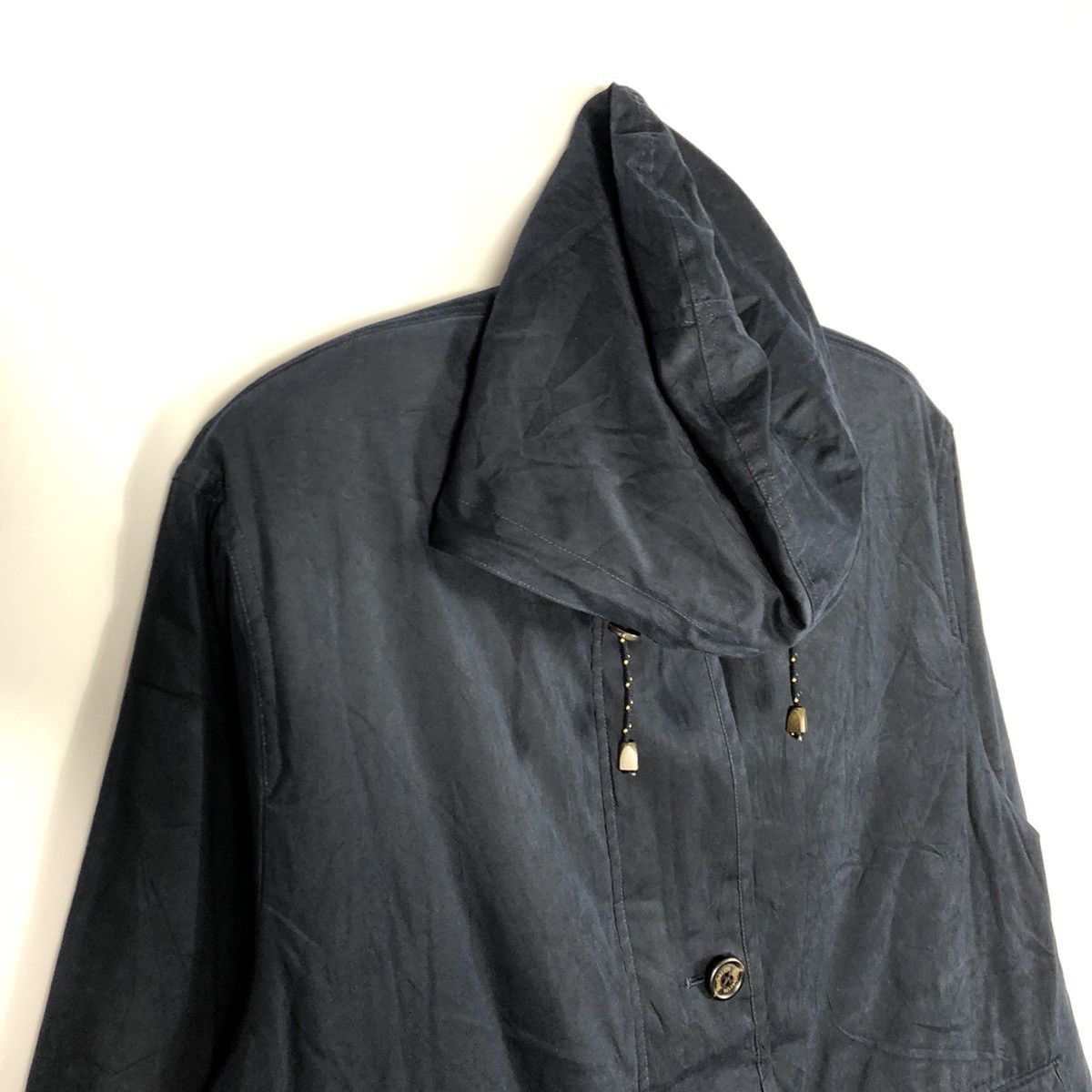 Burberry ❤️Authentic❤️Burberrys Casual Hoodie Suede Long Light Jacket Size US L / EU 52-54 / 3 - 9 Thumbnail