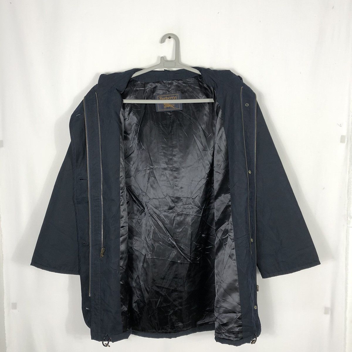 Burberry ❤️Authentic❤️Burberrys Casual Hoodie Suede Long Light Jacket Size US L / EU 52-54 / 3 - 15 Thumbnail