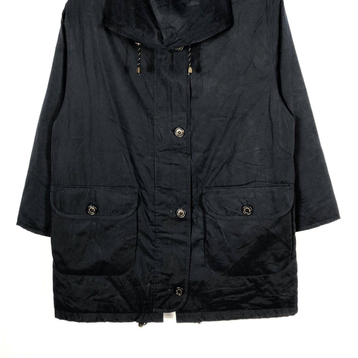 Burberry ❤️Authentic❤️Burberrys Casual Hoodie Suede Long Light Jacket Size US L / EU 52-54 / 3 - 4 Thumbnail