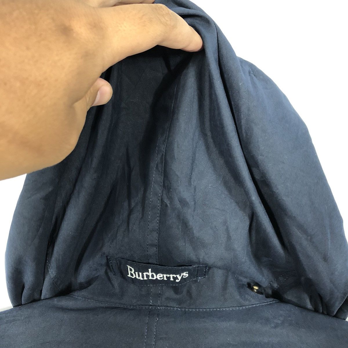 Burberry ❤️Authentic❤️Burberrys Casual Hoodie Suede Long Light Jacket Size US L / EU 52-54 / 3 - 6 Thumbnail