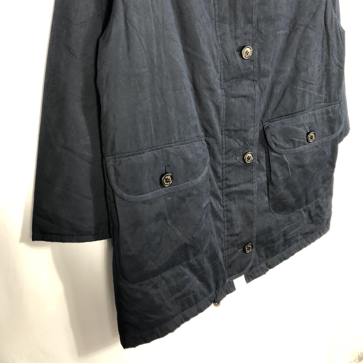 Burberry ❤️Authentic❤️Burberrys Casual Hoodie Suede Long Light Jacket Size US L / EU 52-54 / 3 - 10 Thumbnail