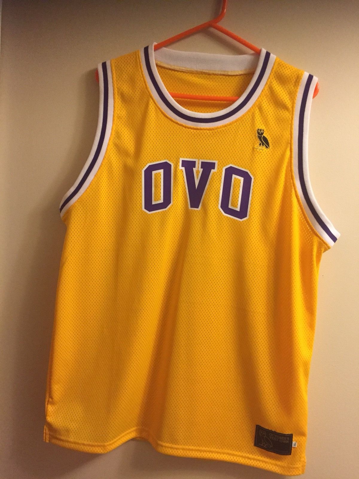 Octobers Very Own RARE Lakers colorway OVO Jersey Size US XL / EU 56 / 4 - 1 Preview
