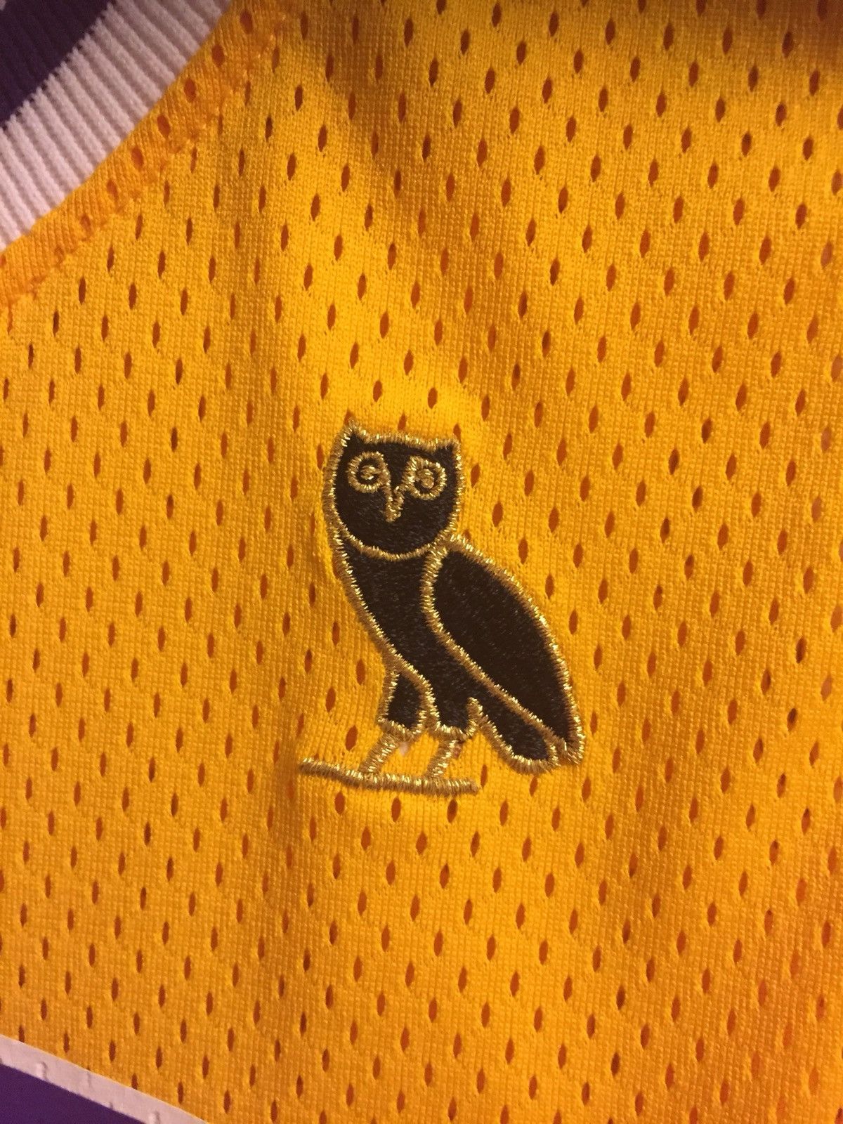 Octobers Very Own RARE Lakers colorway OVO Jersey Size US XL / EU 56 / 4 - 3 Thumbnail