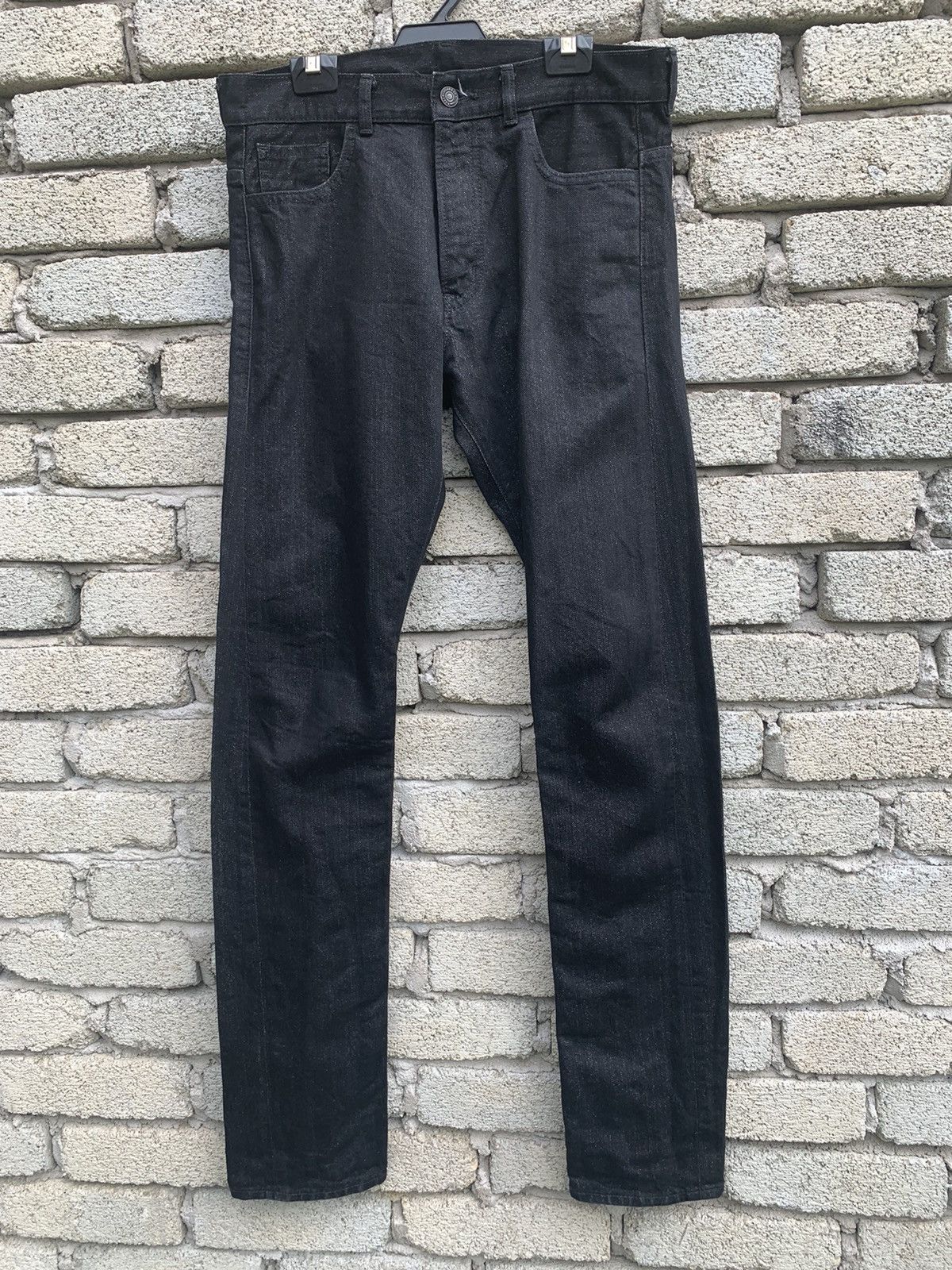 Lad Musician Lad Musician Black Sparkle Skinny Jeans Size US 31 - 2 Thumbnail