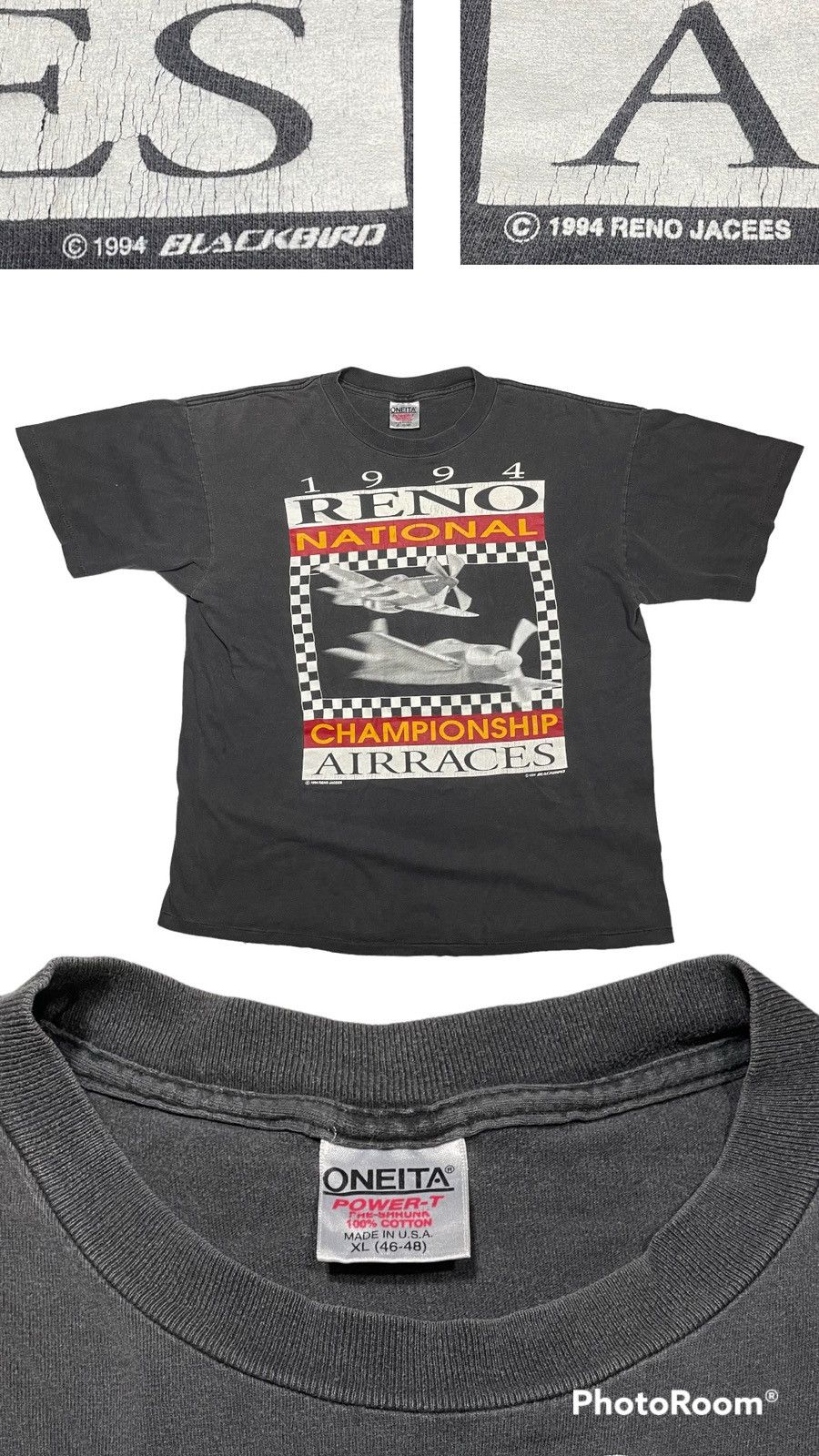 Other Vintage 1994 BLACKBIRD Reno National Championship Airraces Size US XL / EU 56 / 4 - 1 Thumbnail