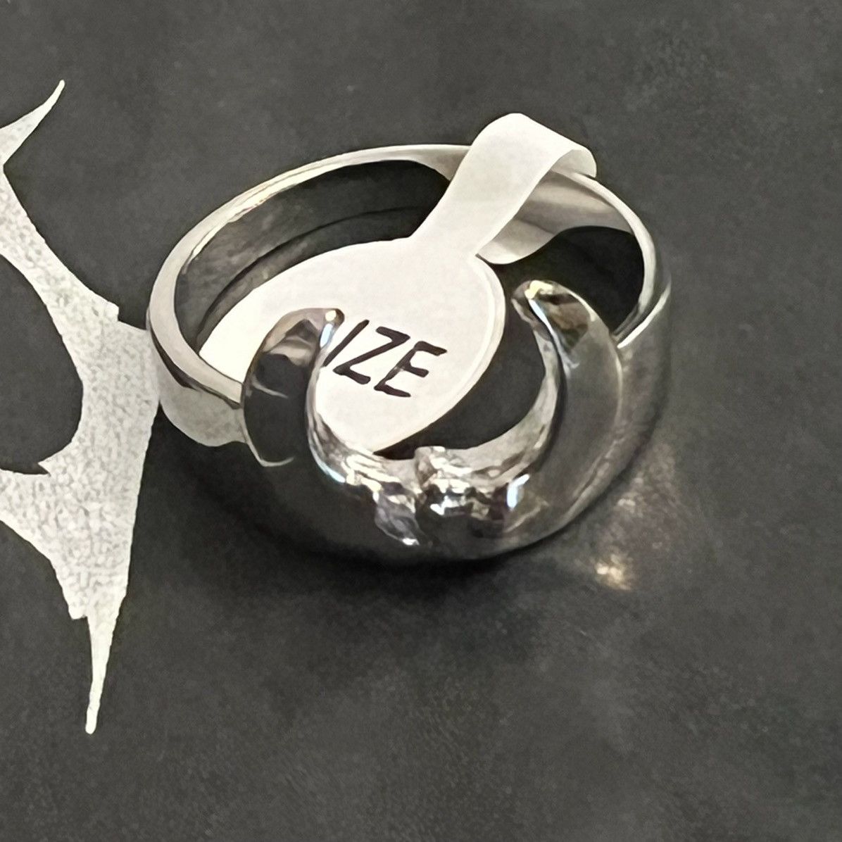 Jewelry Hard Jewelry HJ Luna The Lunatic Lunar Ring - Size 9 Size ONE SIZE - 2 Thumbnail