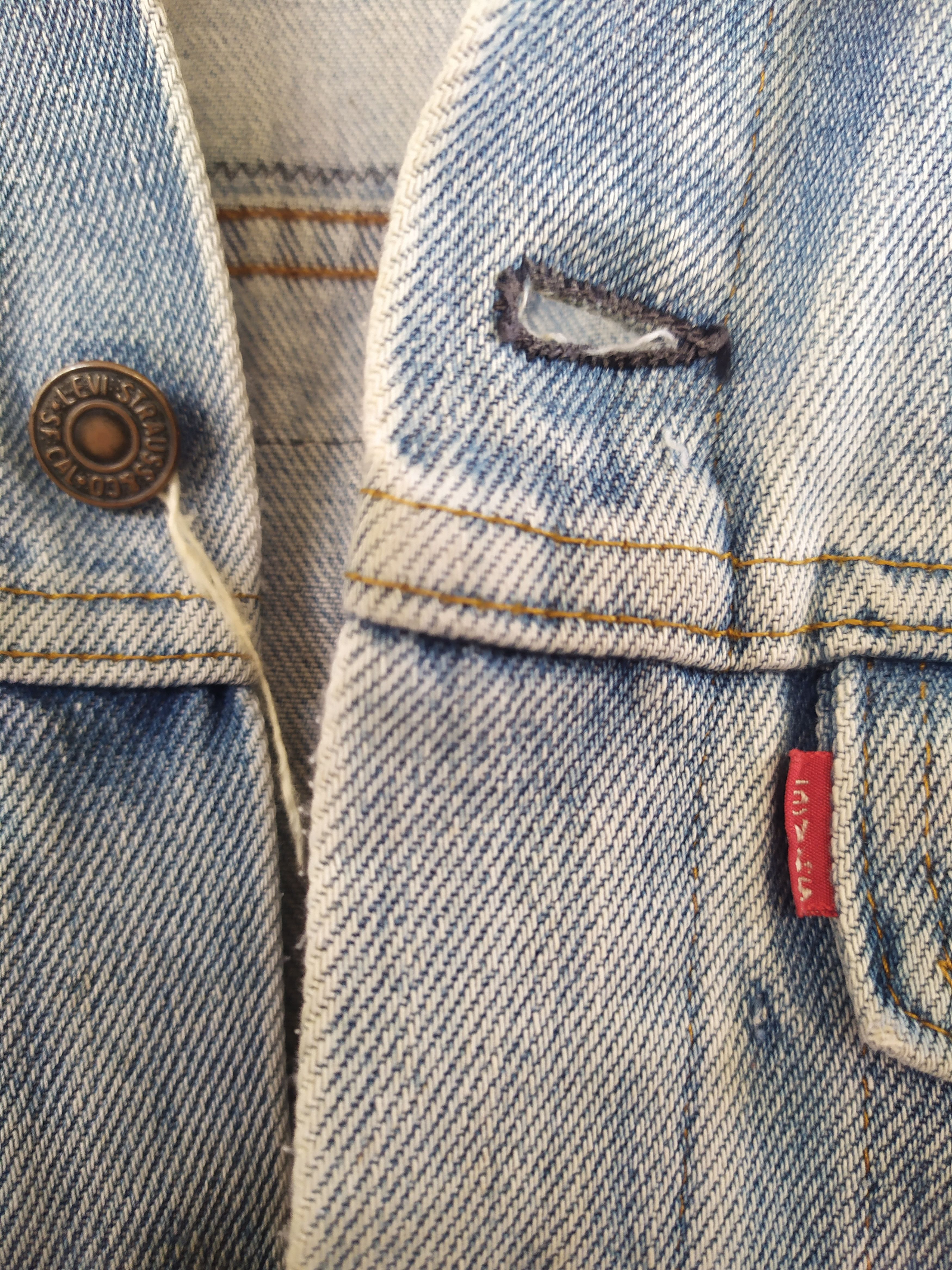 Band Tees × Levi's Vintage Clothing Vintage Levis Custom Band Patches Denim Jacket Size US M / EU 48-50 / 2 - 9 Thumbnail