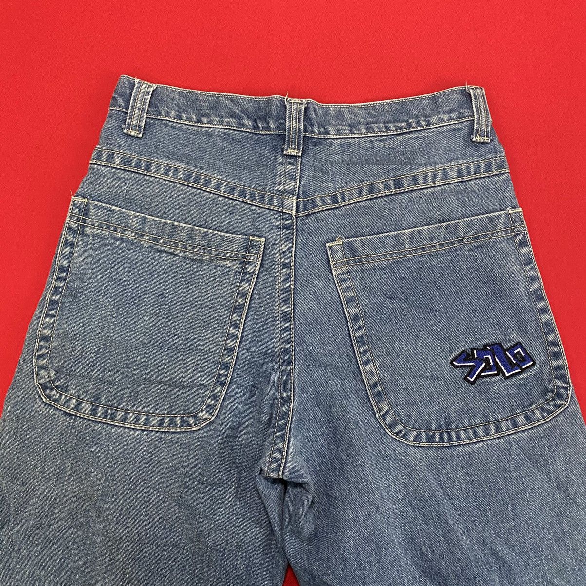 JNCO × Vintage 90s Wide Leg Skate Solo Pure Jeans Sz.32 Size US 32 / EU 48 - 3 Thumbnail