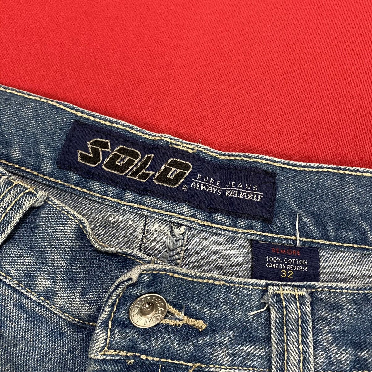 JNCO × Vintage 90s Wide Leg Skate Solo Pure Jeans Sz.32 Size US 32 / EU 48 - 4 Thumbnail